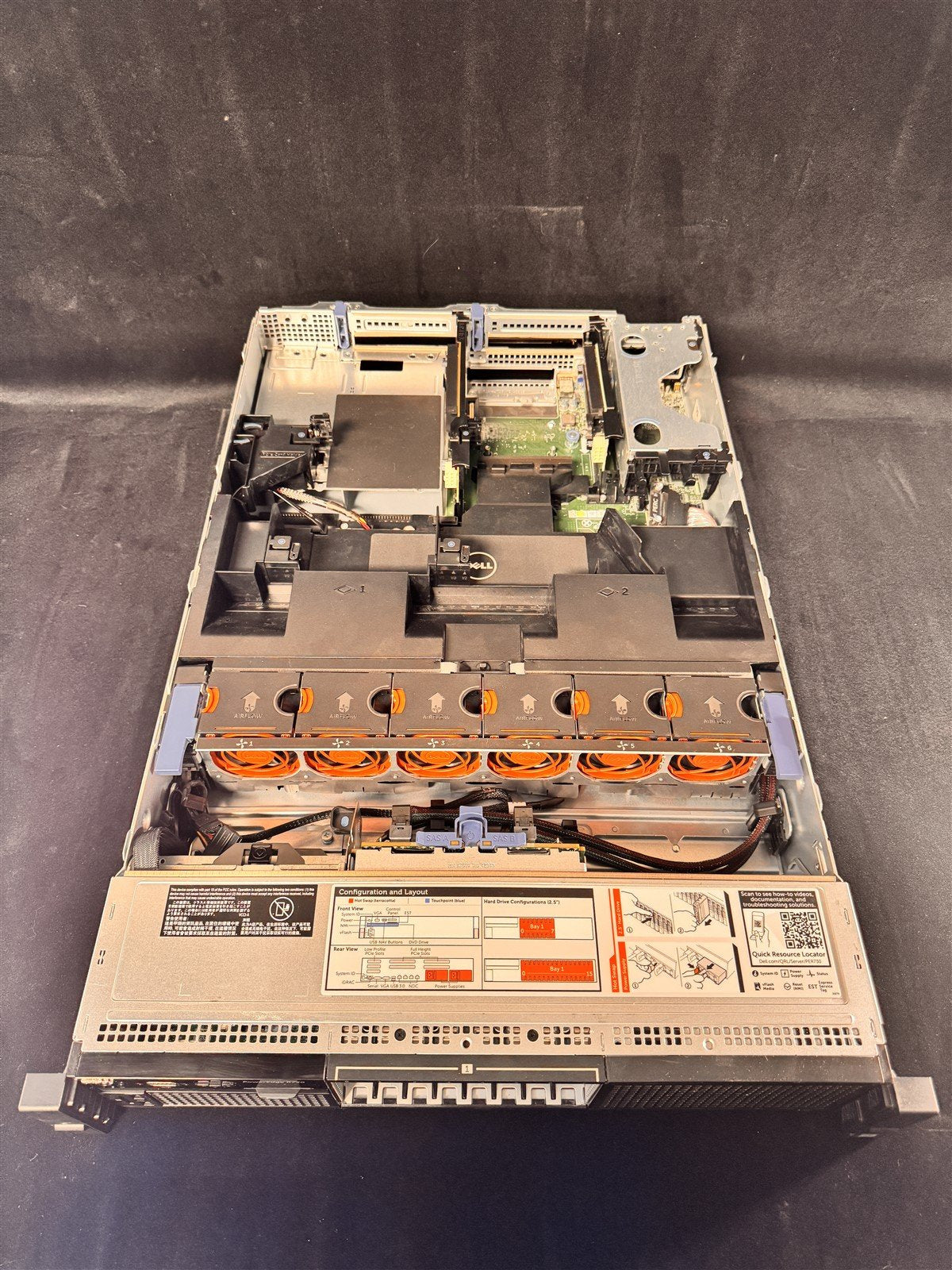 DELL POWEREDGE R730 8SFF 2x 20 CORE E5-2698V4 2.2GHz 512GB RAM 2x 1TB SSD H730