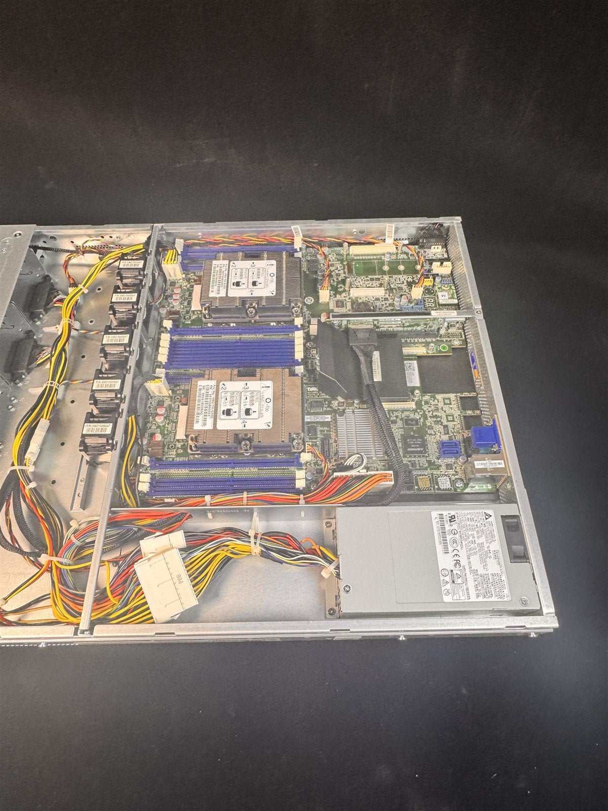 TYAN GT62D-B7106 1U SERVER 2x 20 CORE GOLD 6148 2.4GHz 96GB RAM 1x 128GB M.2