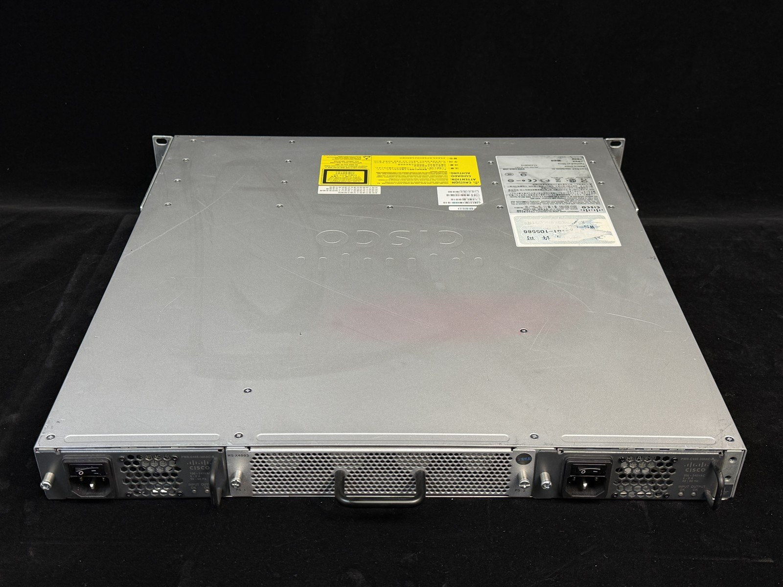 WS-C4948E CISCO CATALYST 48 PORTS GIGABIT SWITCH PWR-C49E-300AC-R