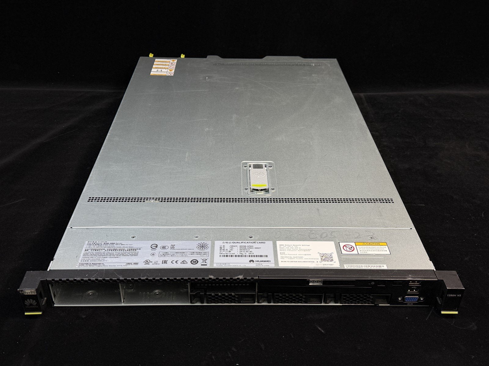1288H V5 FUSIONSERVER 1U 8SFF DUAL 500W LGA3647 0GB RAM NVME