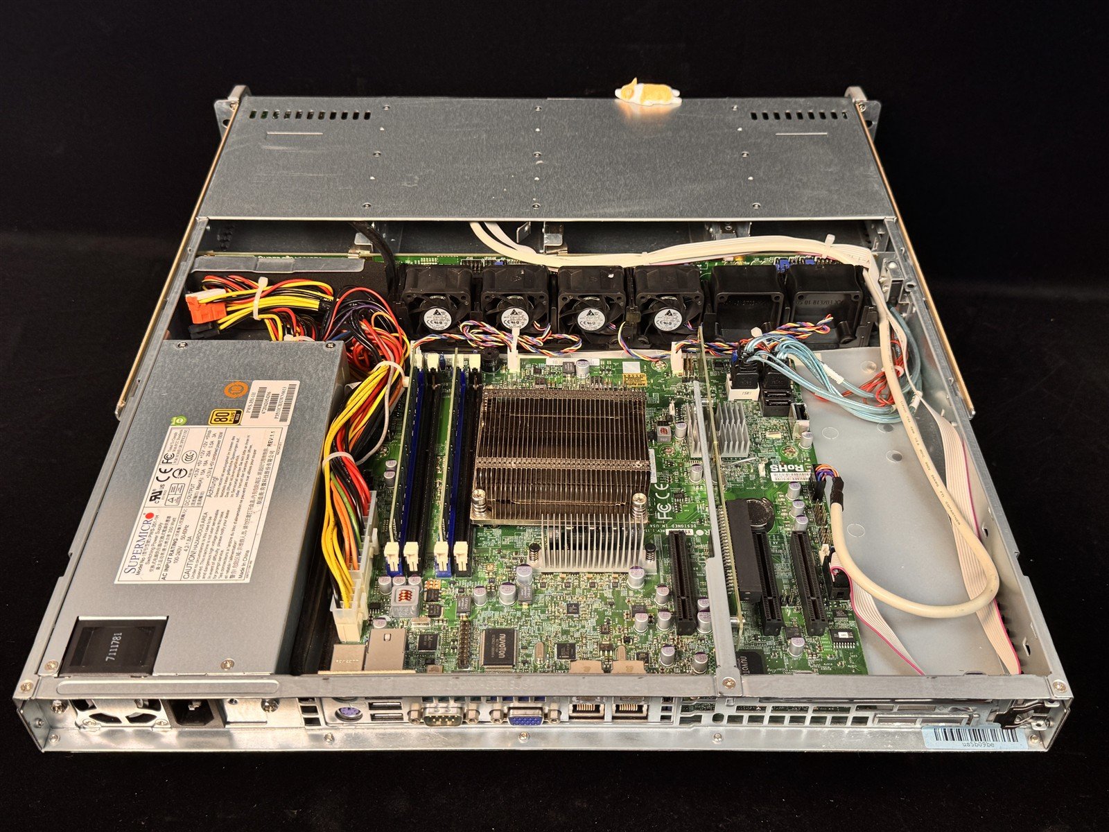 SUPERMICRO CSE-813M X9SCM-F 1U SERVER 4LFF 1x QC E3-1270 3.4GHz 16GB RAM NO HDD