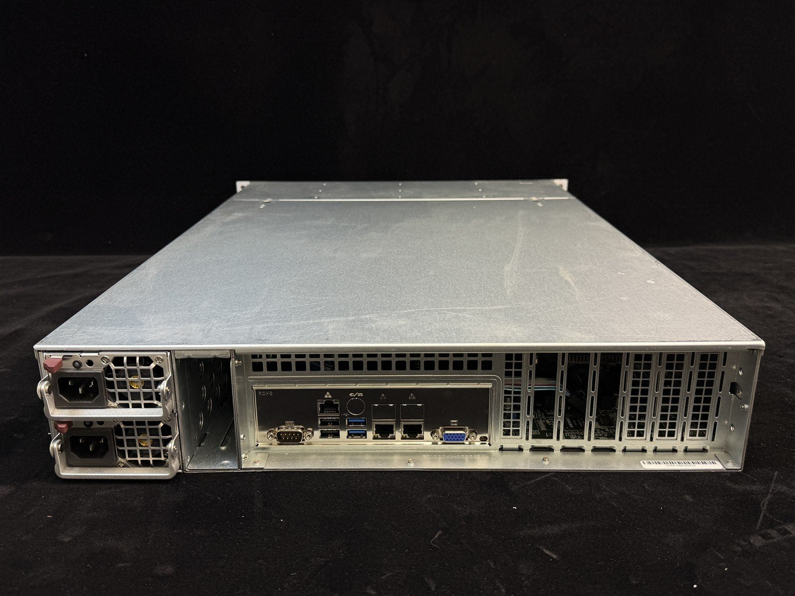 SUPERMICRO CSE-826 X10SRH-CF 2U SERVER12LFF 1x HS 2x PSU NO CPU RAM HDD