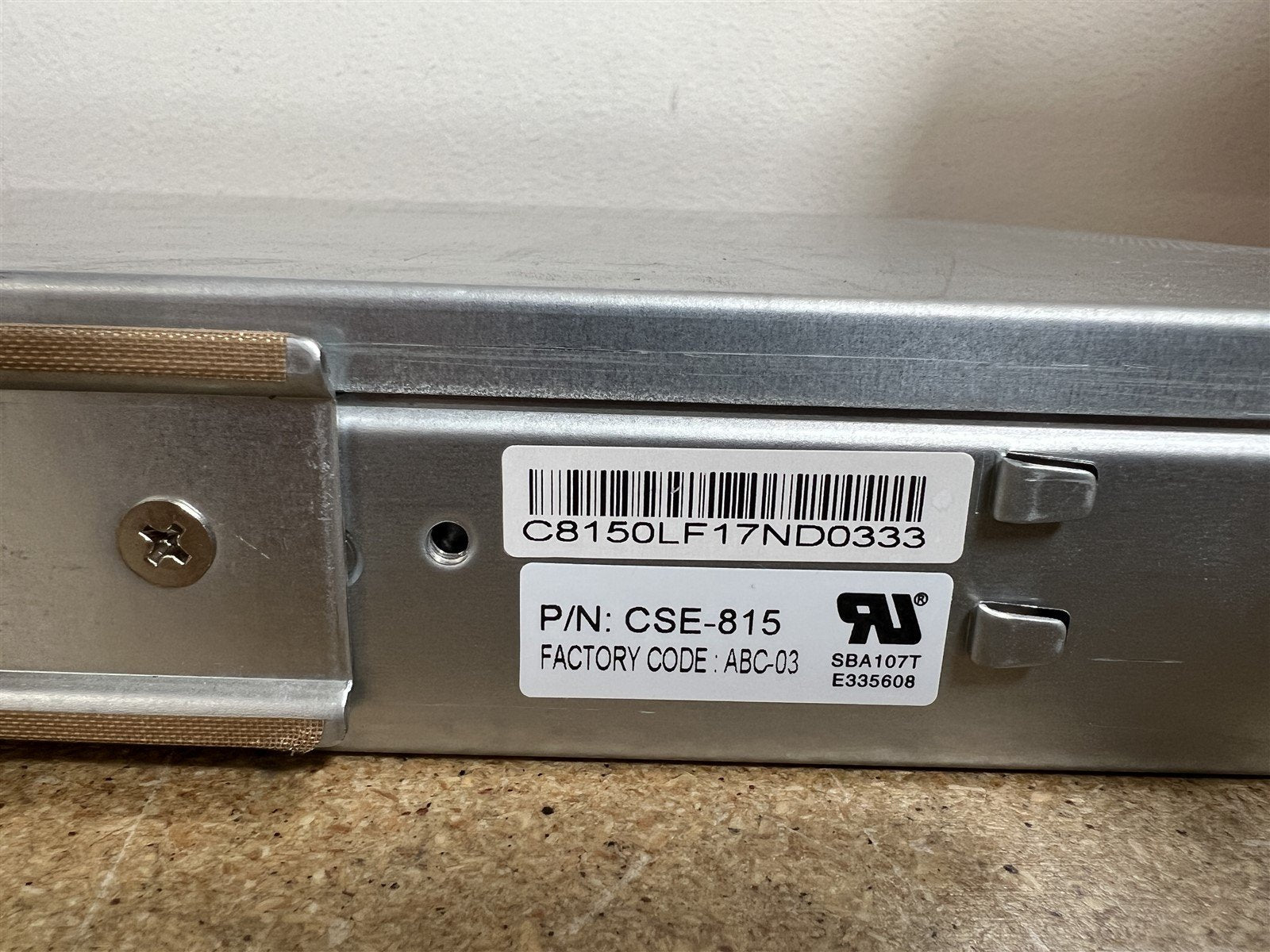 CSE-815 X10SLH-N6-ST031 SUPERMICRO 1U 4LFF 1xQC E3-1270V3 3.5G 16GB 1x500GB SATA