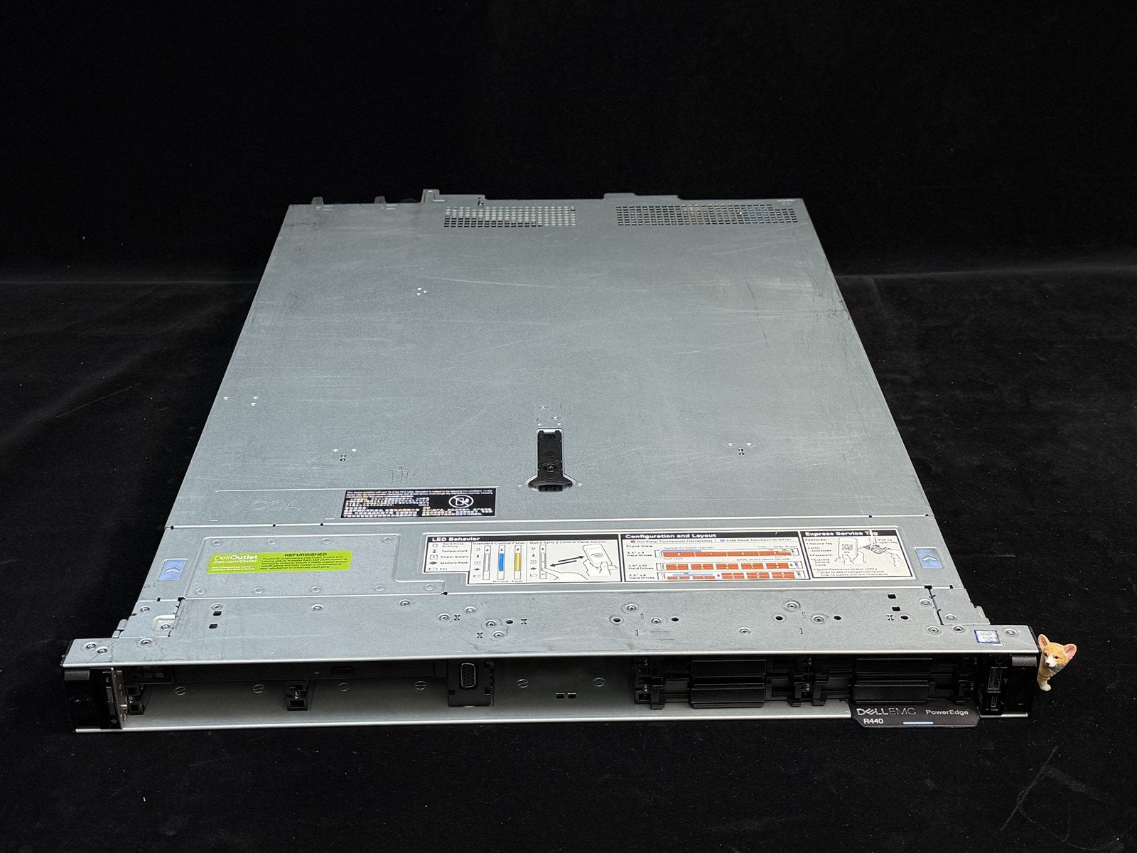 Dell PowerEdge R440 8SFF Server Silver 4110 8C 48GB RAM iDRAC9 Ent NO RAID/HDD