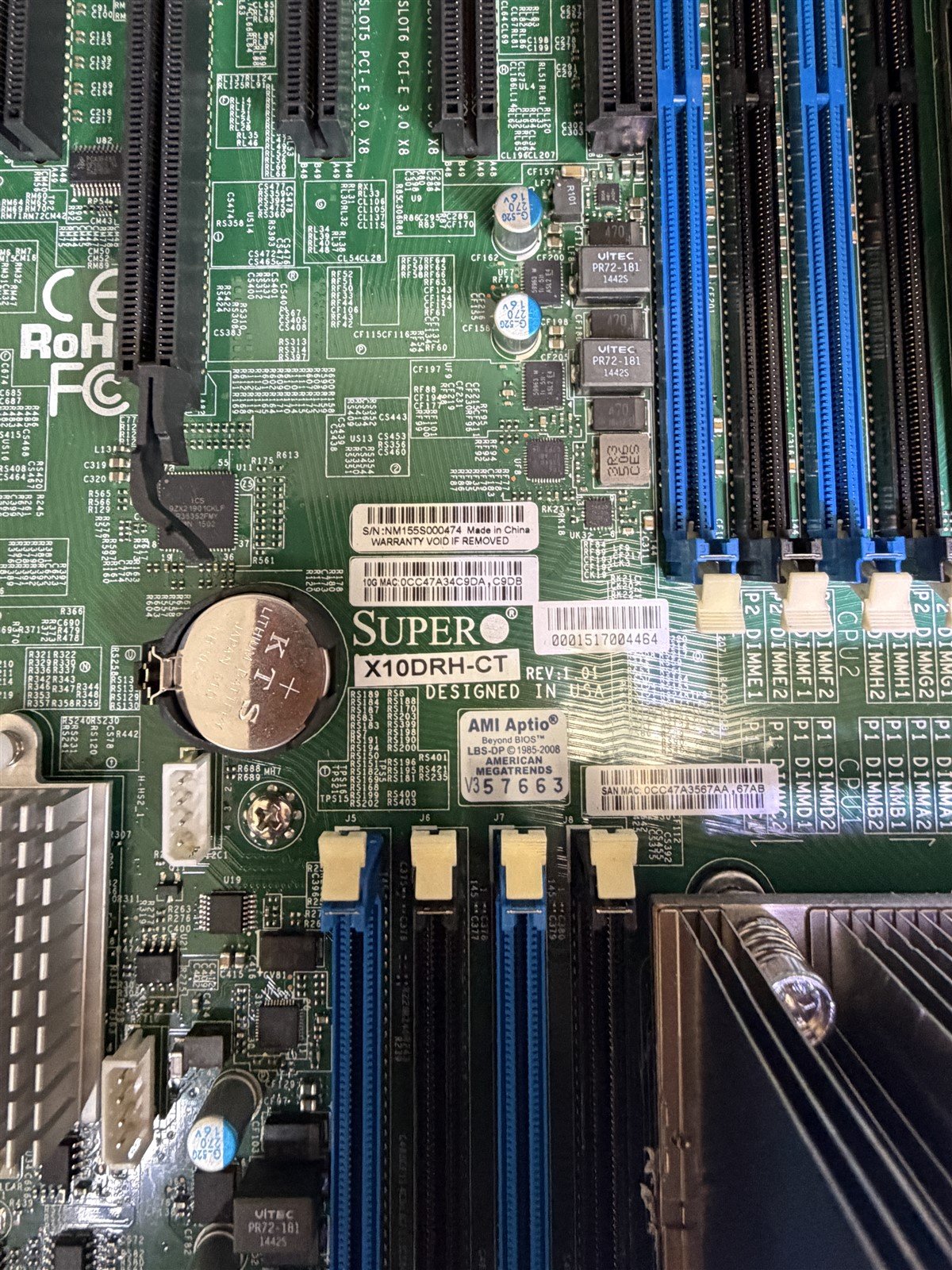 Supermicro 6028R-E1CR12T 2U 12LFF 2x E5-2630Lv3 16-Core Dual 10GbE-T SAS3 NO RAM