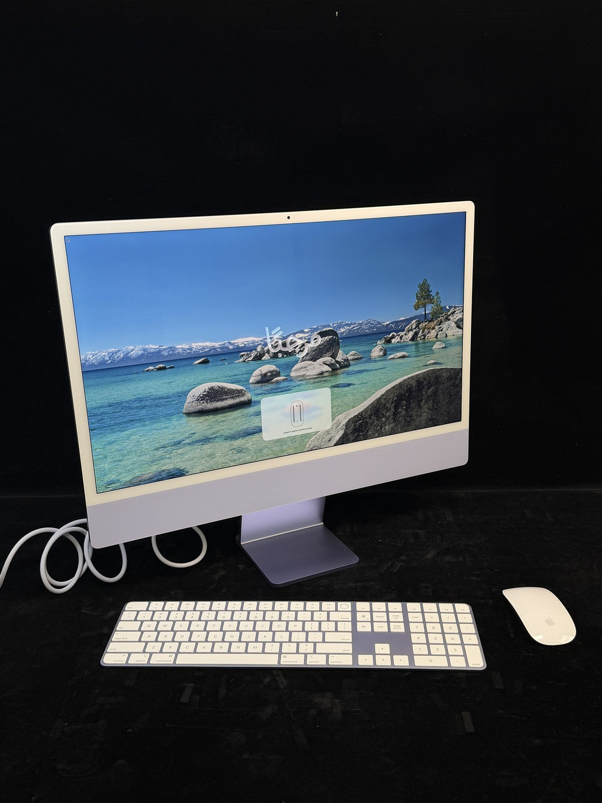 Apple iMac 24" 2021 M1 8-Core 8-Core GPU 16GB RAM 1TB SSD Purple Boxed Touch