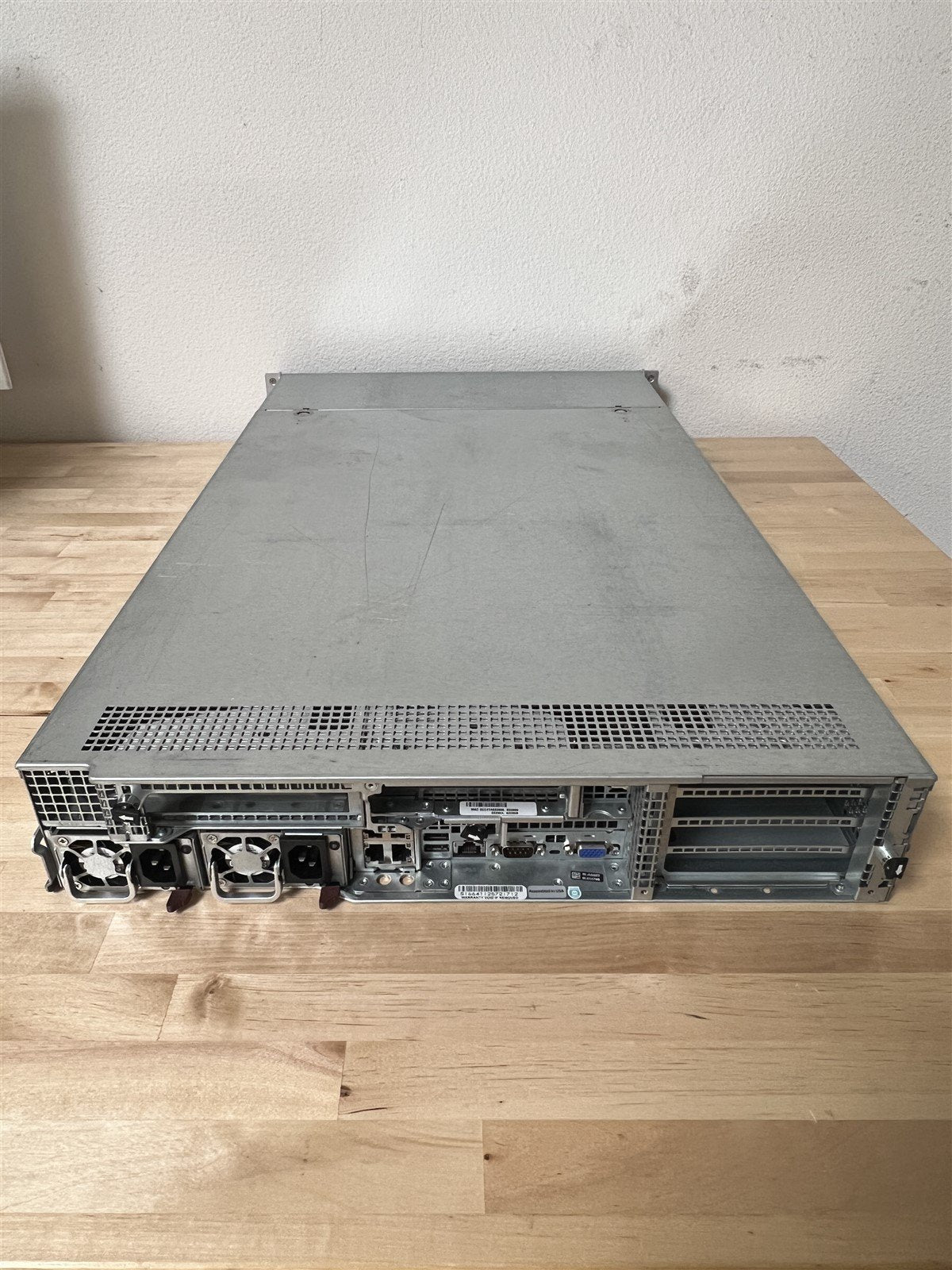 SUPERMICRO CSE-829U-X10DRU-I+ 12LFF 2x 10C E5-2630LV4 1.8GHz 128GB 8x 4TB S3008L