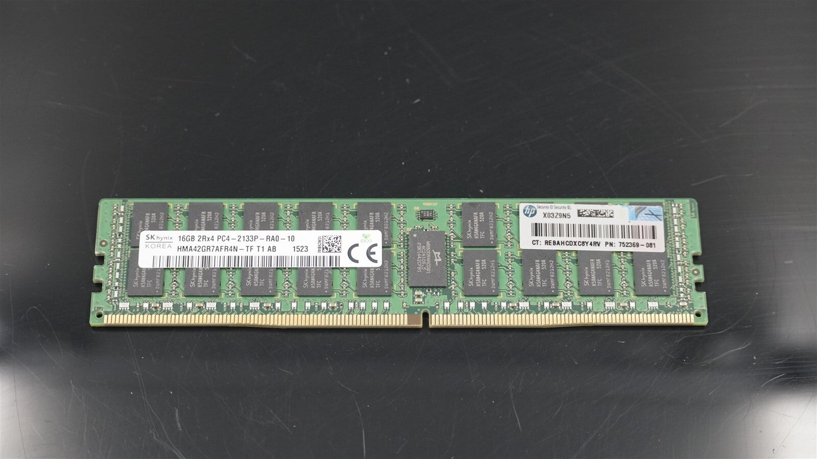HMA42GR7AFR4N-TF HYNIX 16GB 2Rx4 PC4-17000 DDR4-2133P ECC REG SERVER MEMORY