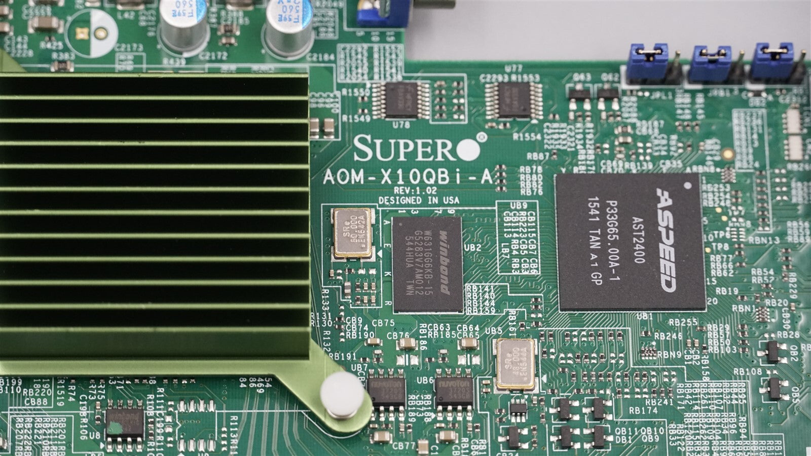 AOM-X10QBI-A SUPERMICRO ADD-ON MODULE IPMI VGA DUAL 10GBASE-T PORTS X540 NIC