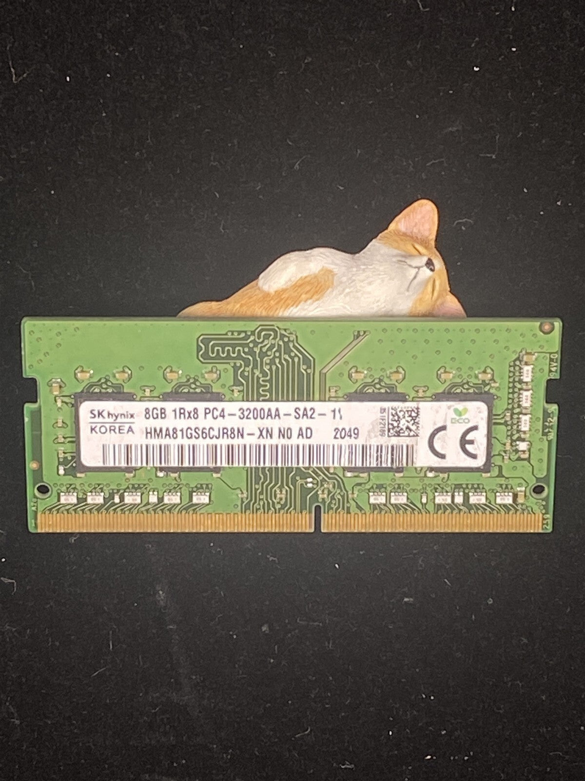 HMA81GS6CJR8N-XN HYNIX 8GB (1x8GB) 1Rx8 PC4-3200AA DDR4 SODIMM LAPTOP MEMORY