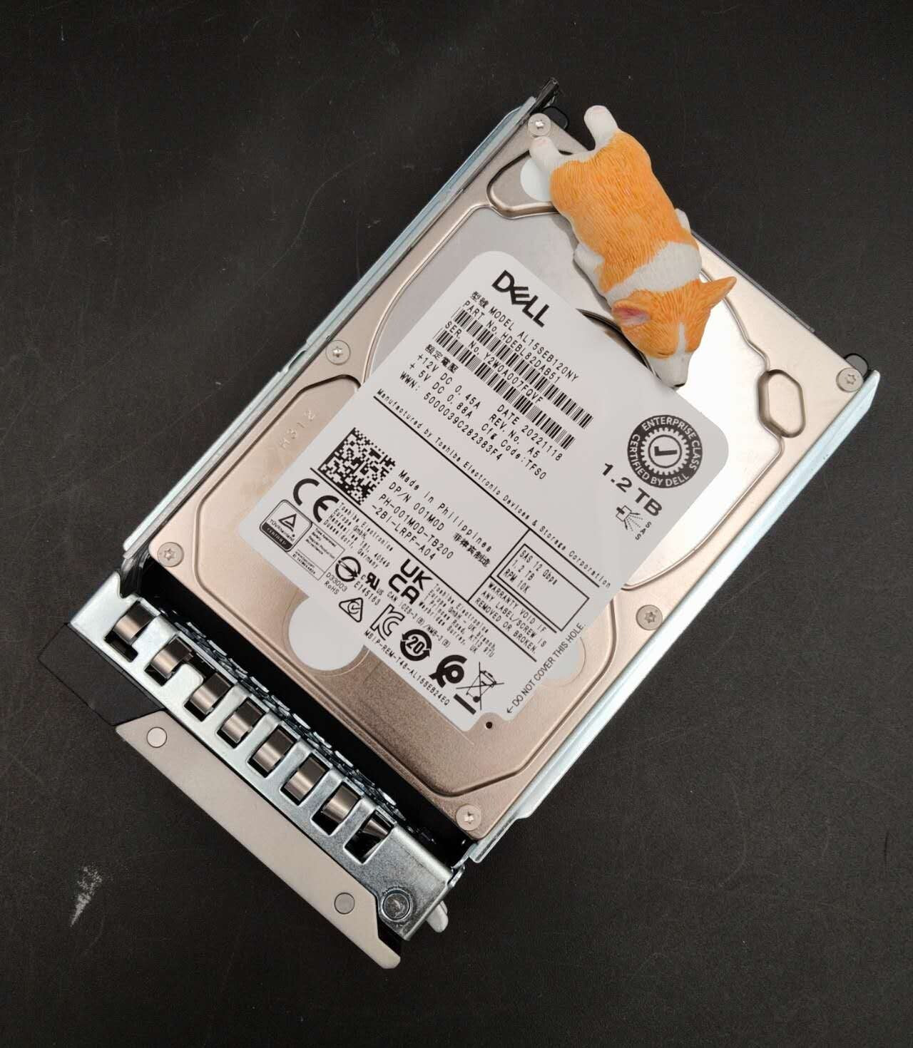 01M0D 001M0D DELL 1.2TB 10K 12G 2.5" SFF SAS HDD AL15SEB120NY TOSHIBA W/GEN 14