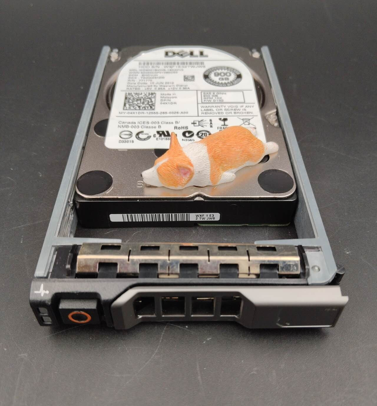 4X1DR 04X1DR WD9001BKHG DELL 900GB 10K 6G SAS 2.5" SFF ENTERPRISE HARD DRIVE