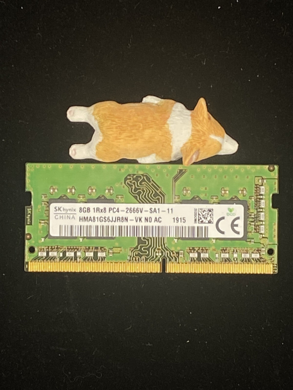 HMA81GS6JJR8N-VK HYNIX 8GB (1x8GB) 1Rx8 PC4-2666V DDR4 SODIMM LAPTOP MEMORY