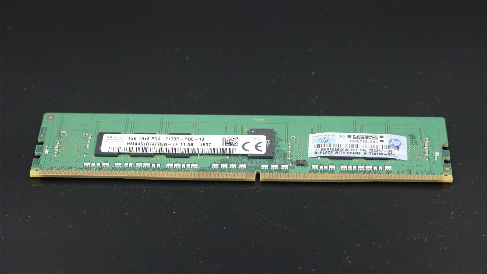 HMA451R7AFR8N-TF HYNIX 4GB (1X4GB) 1RX8 PC4-2133P DDR4 SERVER MEMORY