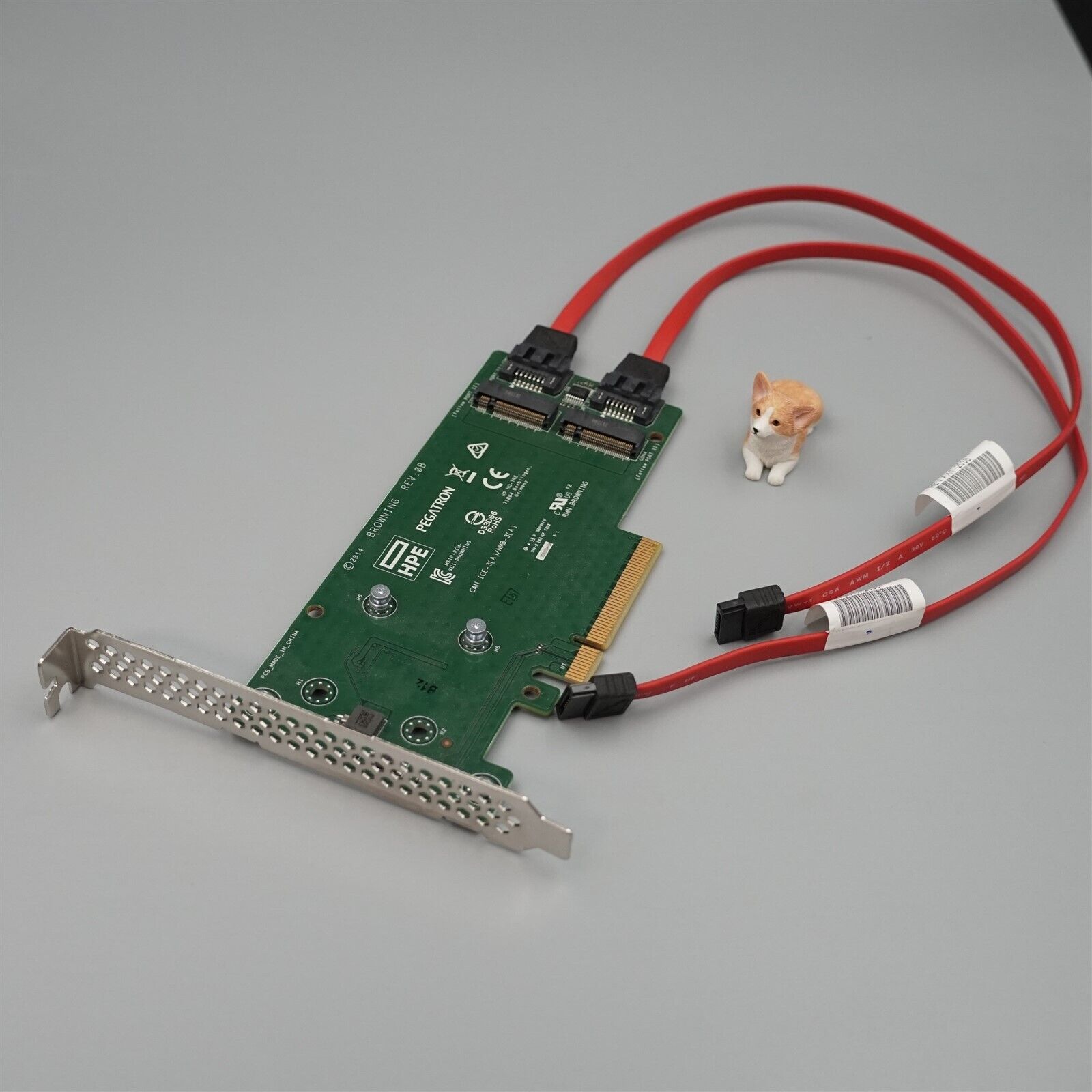 759505-001 759238-001 HP SATA M.2 DUAL DRIVE PCLE RISER CARD KIT HIGH PROFILE