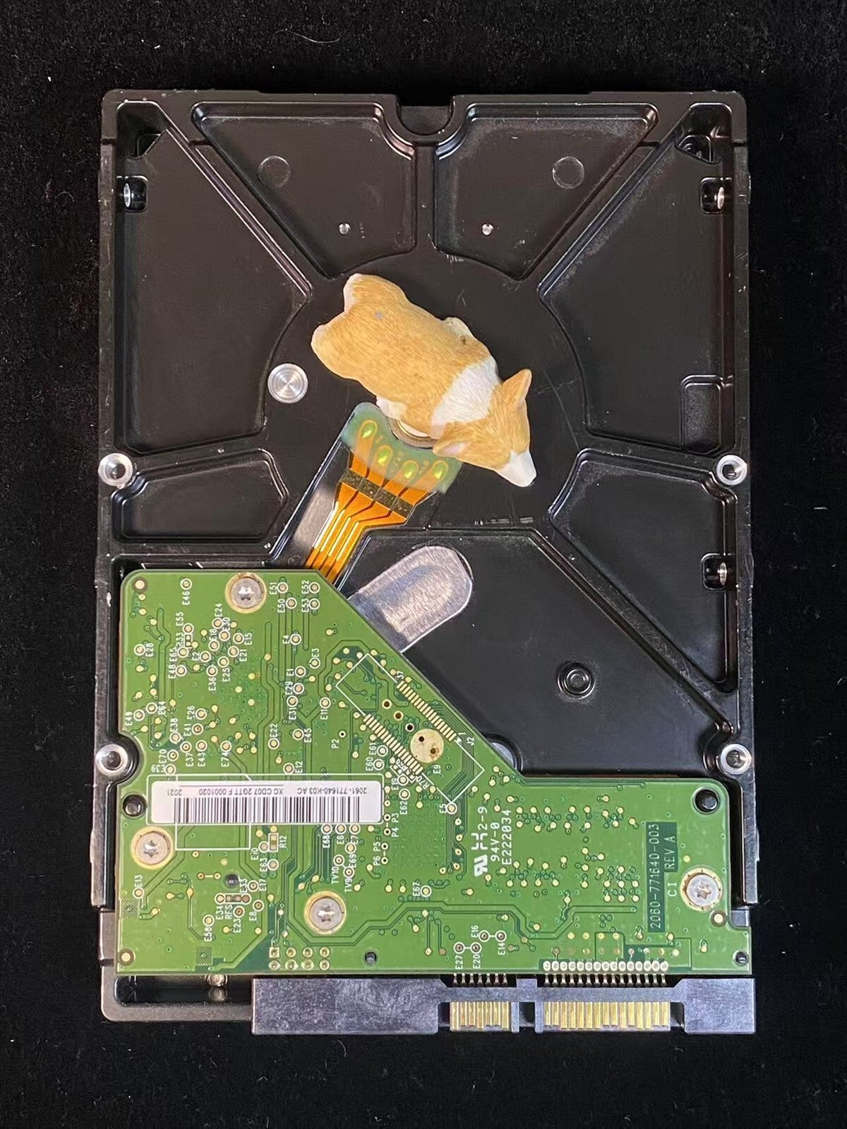 9V4PG DELL WD 1TB 7.2K 6G SATA 3.5" LFF HDD WD10EALX-759BA1 09V4PG