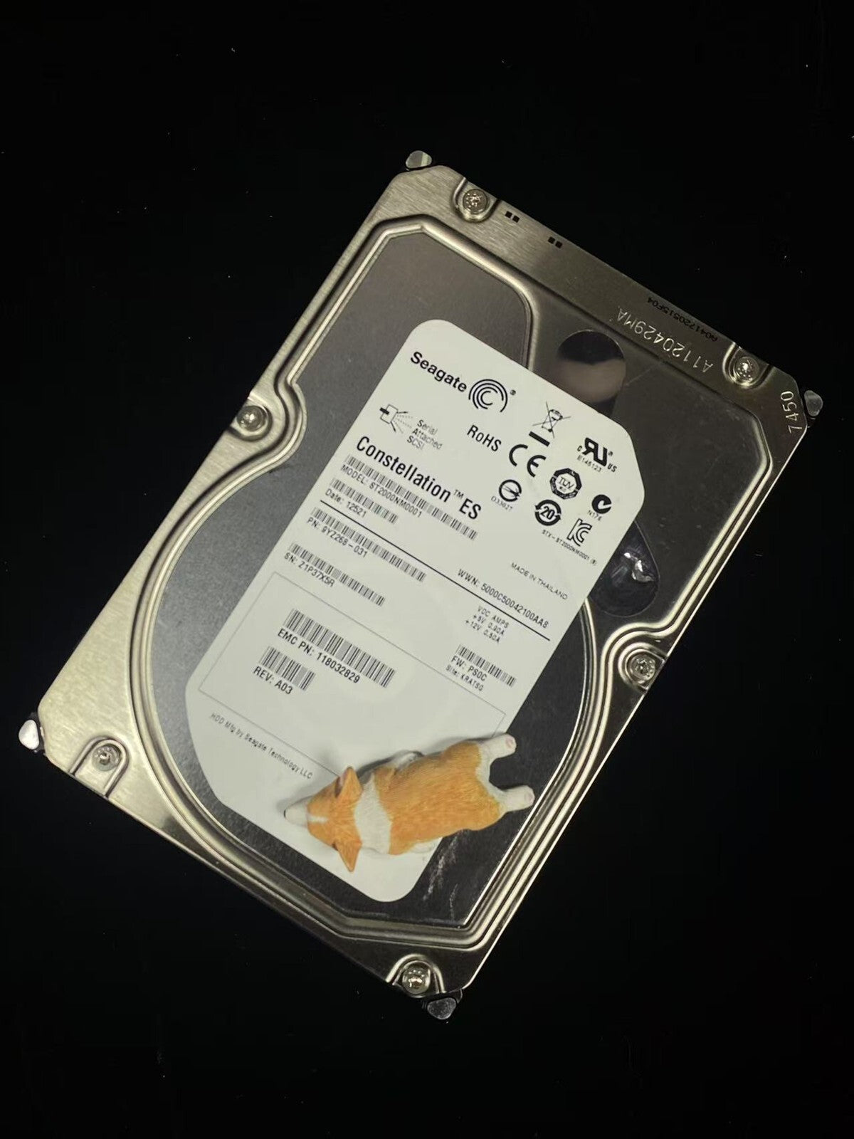 ST2000NM0001 SEAGATE 2TB 7.2K 6G SAS 3.5" LFF CONSTELLATION ES HDD