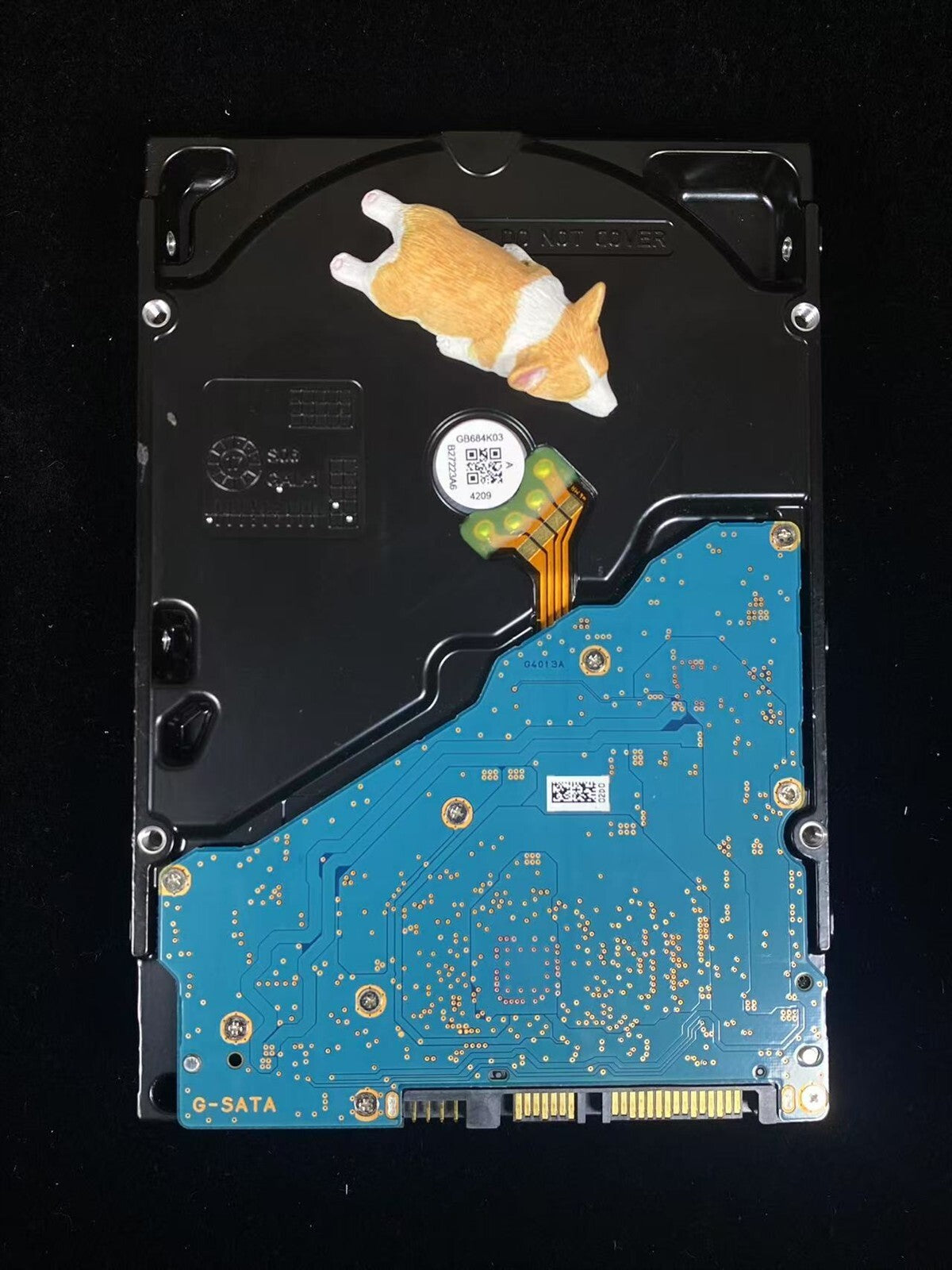 4WXV5 DELL TOSHIBA 8TB 7.2K 6G SATA 3.5" LFF HDD MG05ACA800E 04WXV5