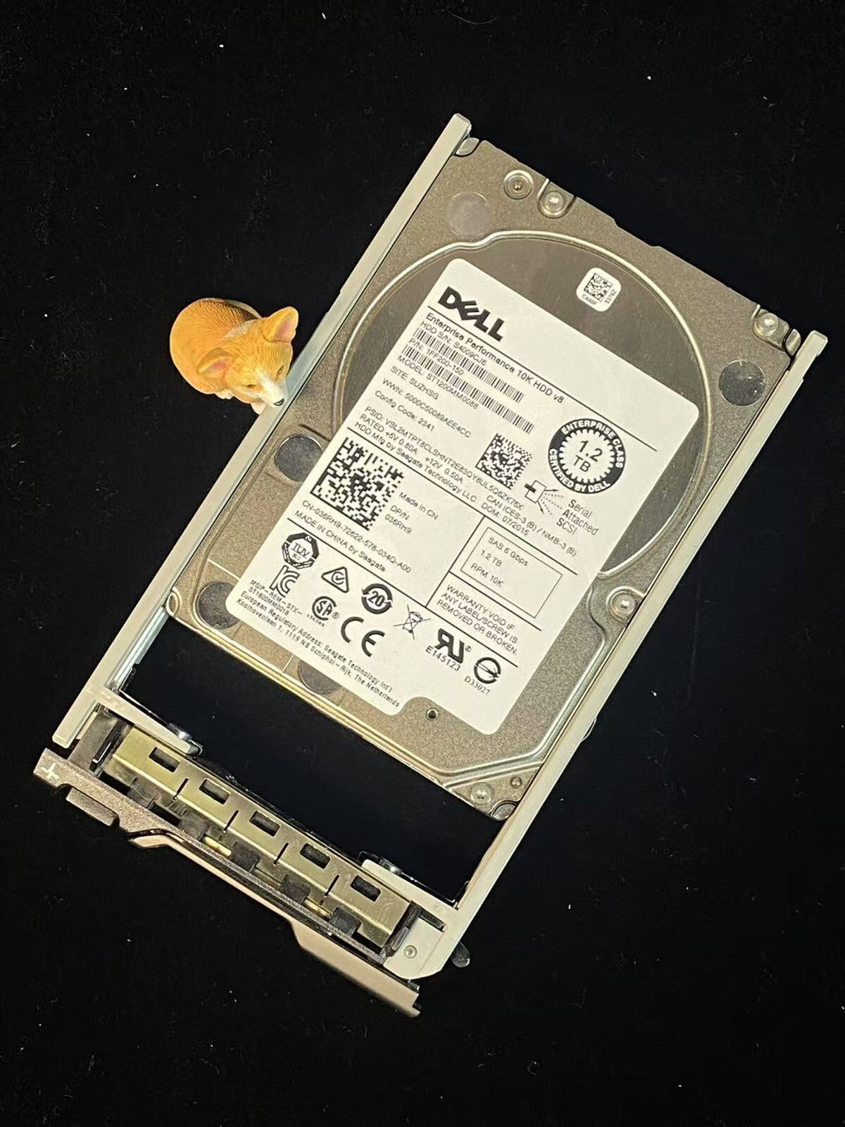 36RH9 DELL 1.2TB 10K 6G 2.5" SAS ST1200MM0088 SFF HARD DRIVE 036RH9 R630 R730