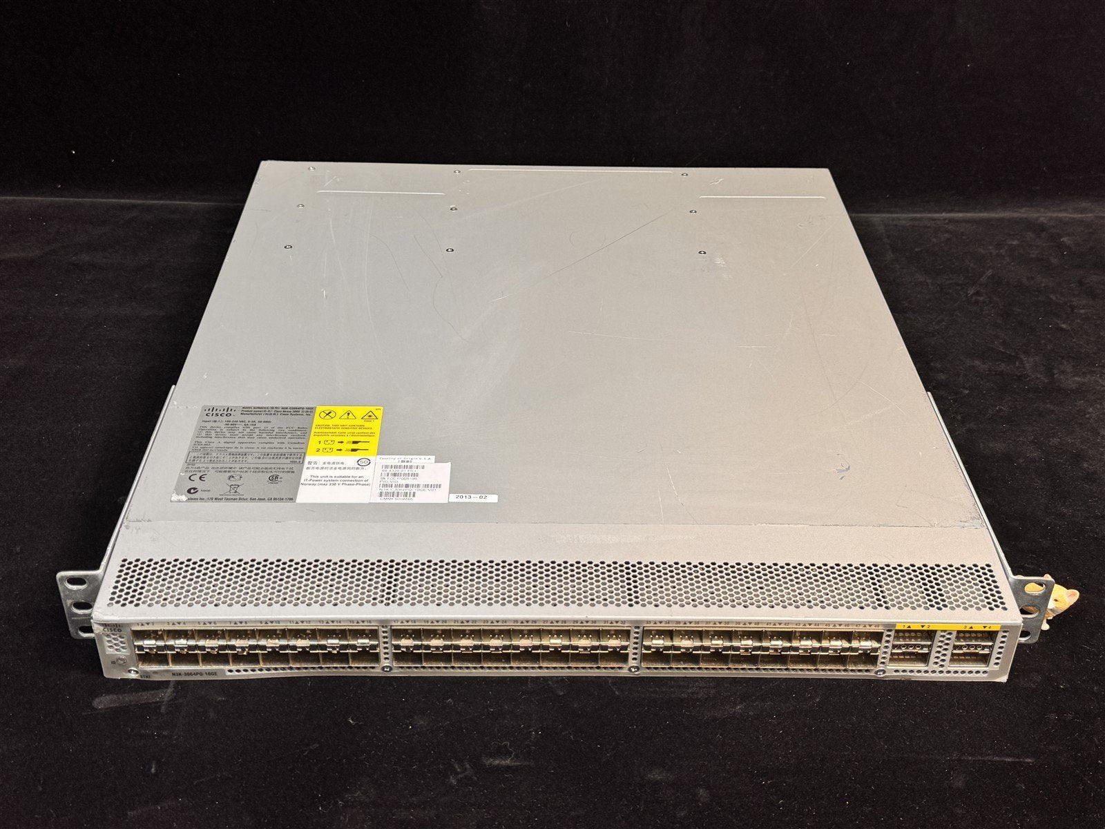 N3K-C3064PQ-10GE CISCO NEXUS 3000 40 PORTS SFP+ SWITCH