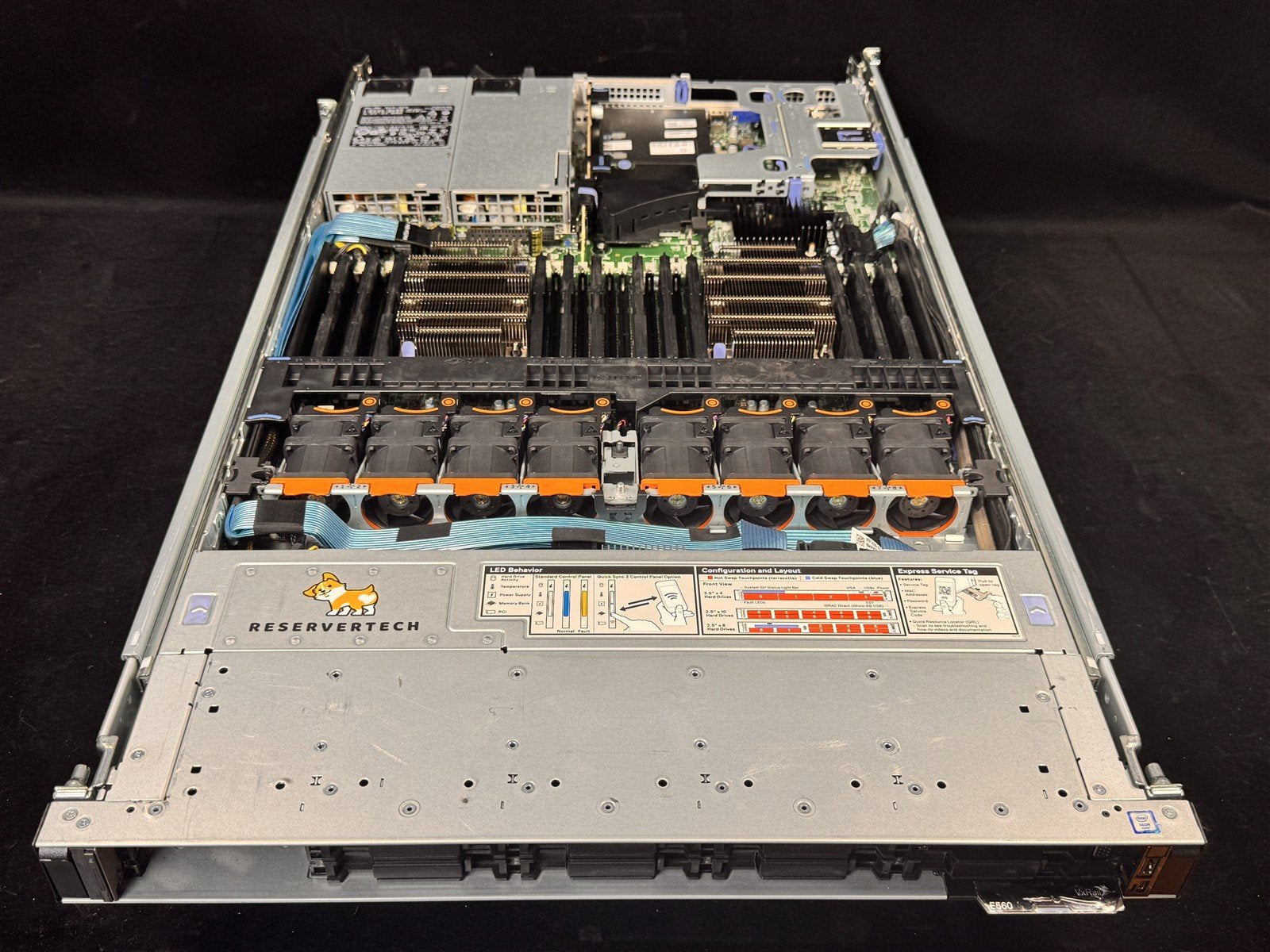 Dell EMC VxRAIL E560F 10SFF 2x24CORE PLATINUM 8168 2.7GHz 96GB RAM HBA330 NO HDD