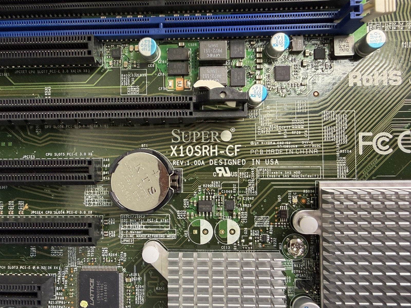 X10SRH-CF SUPERMICRO ATX SYSTEMBOARD SINGLE LGA-2011-3