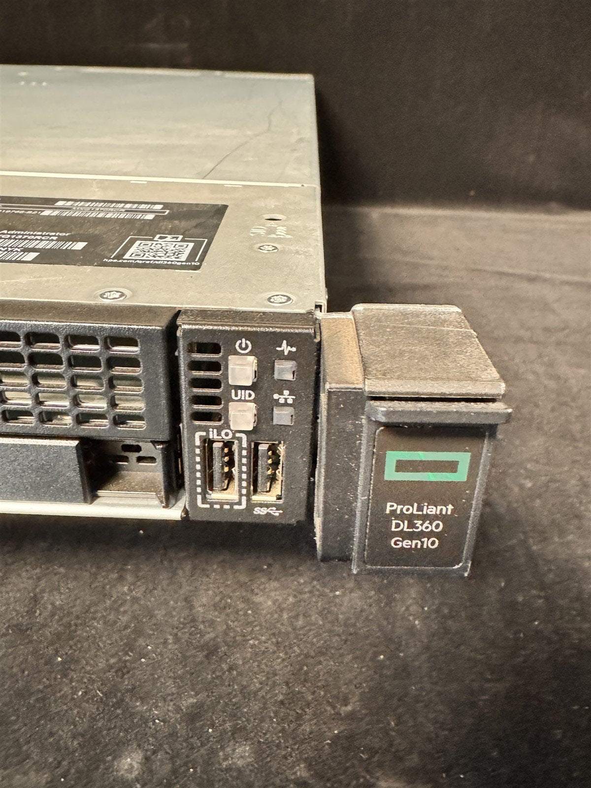 HP ProLiant DL360 Gen10 G10 8SFF 1x 12 CORE GOLD 5118 2.3GHz 96GB RAM 1x 2TB SSD