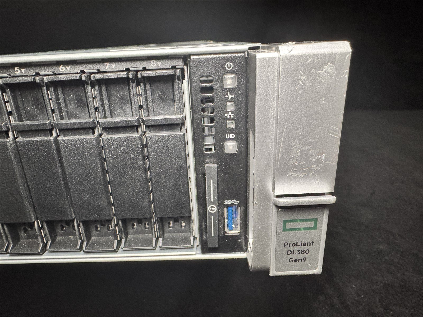 HP ProLiant DL380 Gen9 G9 24SFF 2x 12C E5-2670v3 2.30GHz 64GB RAM 10x 900GB SAS