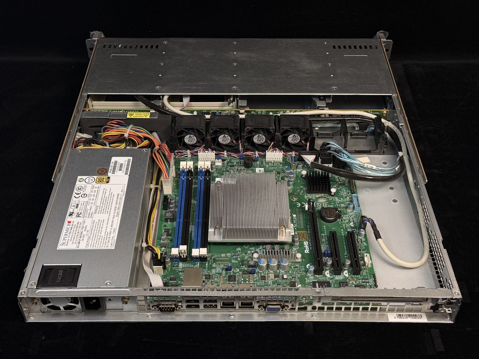 Supermicro CSE-813M 1U 4LFF Server X10SLL-F E3-1230V3 3.3GHz 8GB RAM No HDD