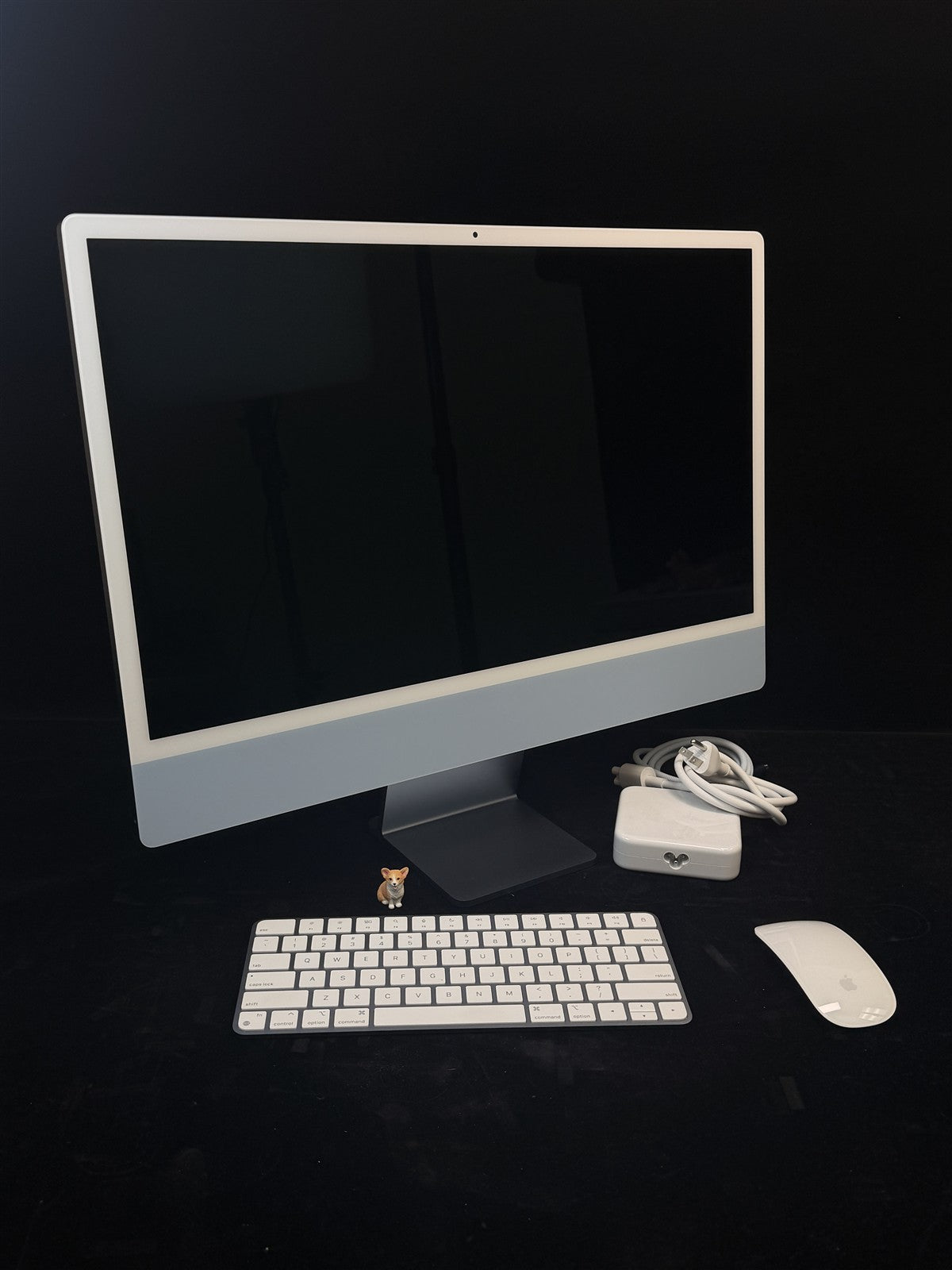 Apple iMac Blue 24" 2021 M1 8-Core CPU 7-Core GPU 16GB RAM 256GB SSD Boxed KB/M