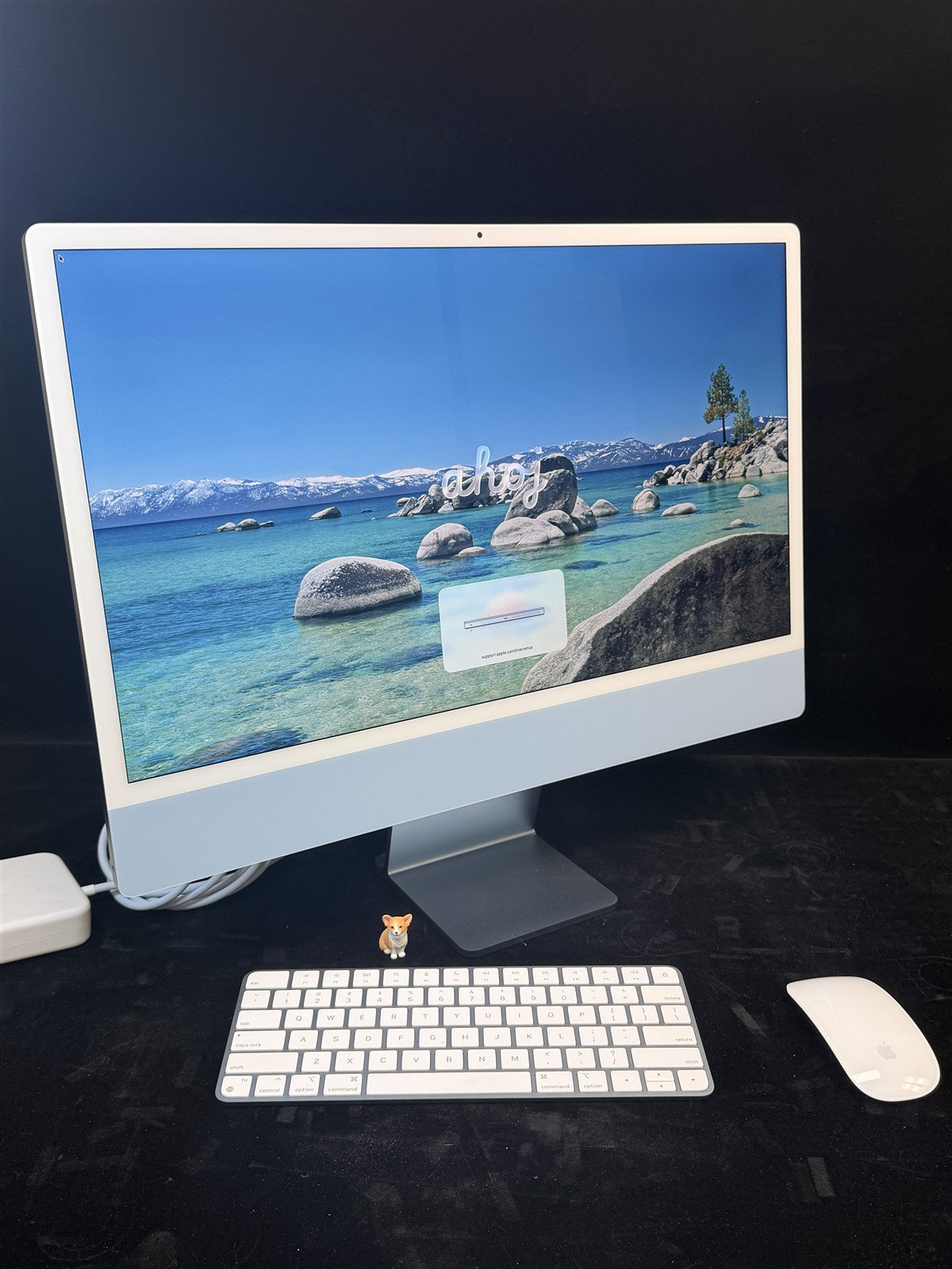 Apple iMac Blue 24" 2021 M1 8-Core CPU 7-Core GPU 16GB RAM 256GB SSD Boxed KB/M