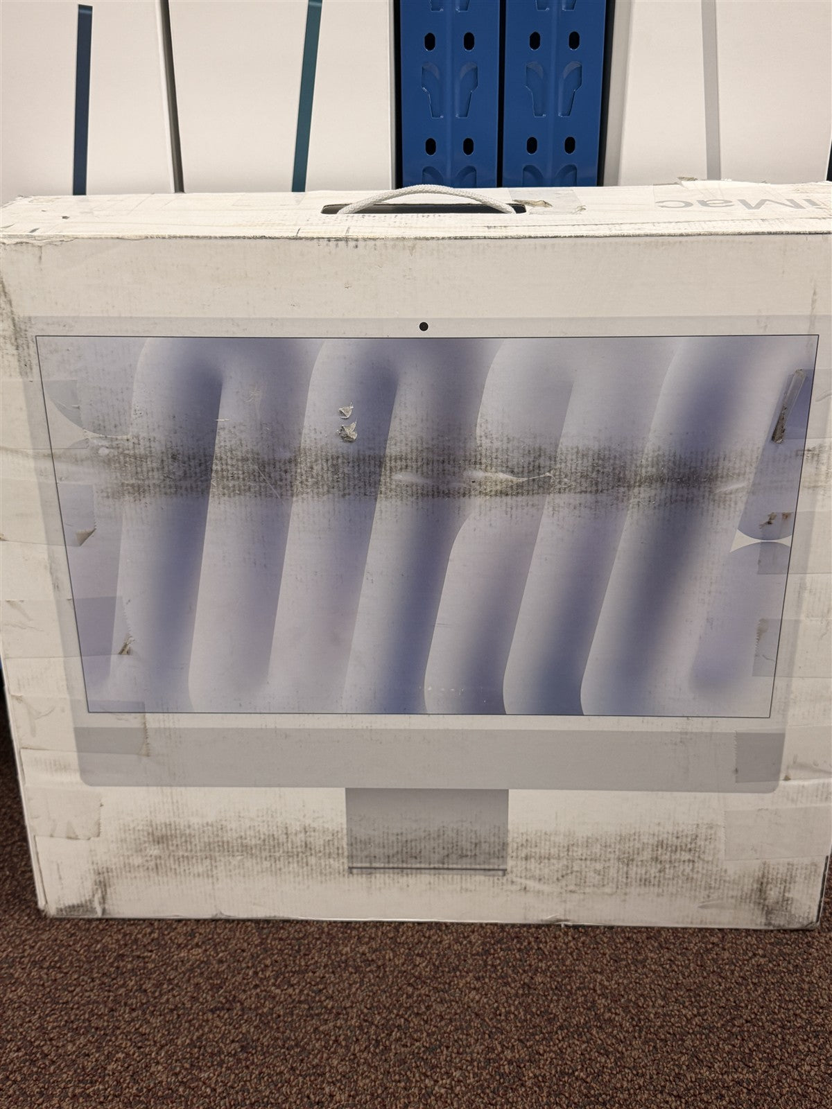 Apple iMac Blue 24" 2021 M1 8-Core CPU 7-Core GPU 16GB RAM 256GB SSD Boxed KB/M