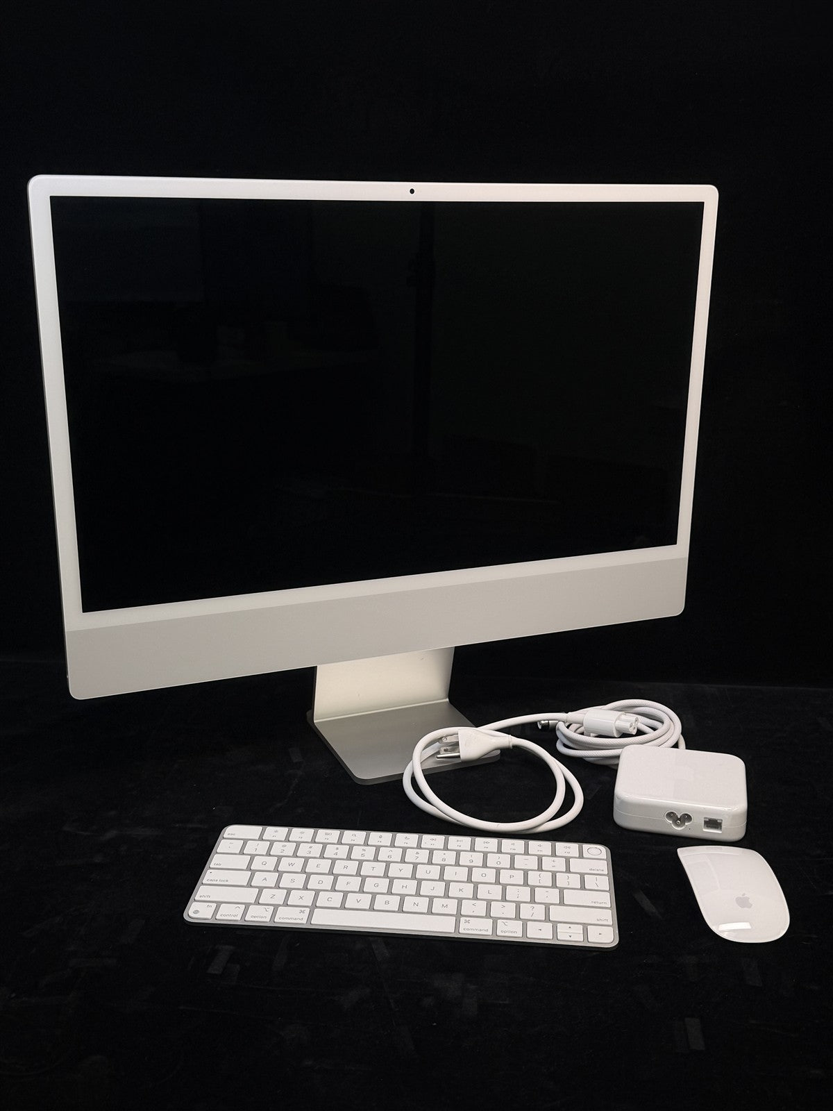 Apple iMac 24" 2021 M1 8-Core 8-Core GPU 8GB 256GB Silver Boxed RJ45 CIB