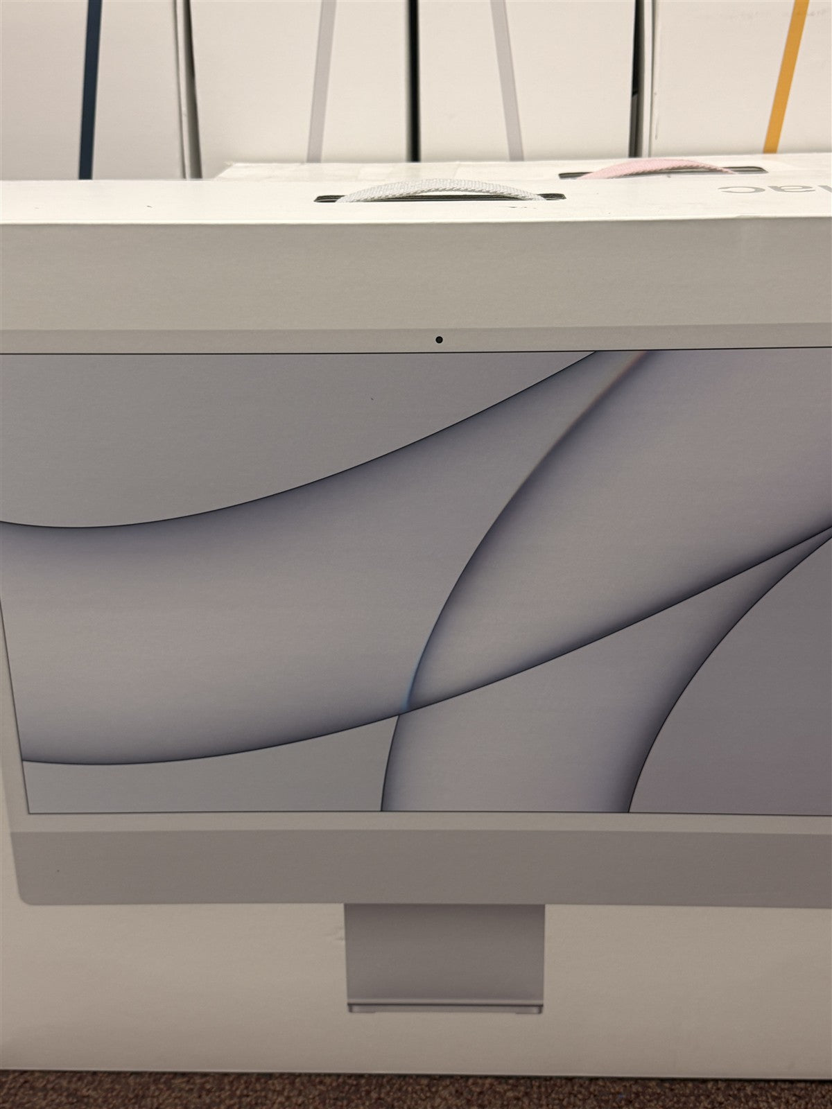 Apple iMac 24" 2021 M1 8-Core 8-Core GPU 8GB 256GB Silver Boxed RJ45 CIB