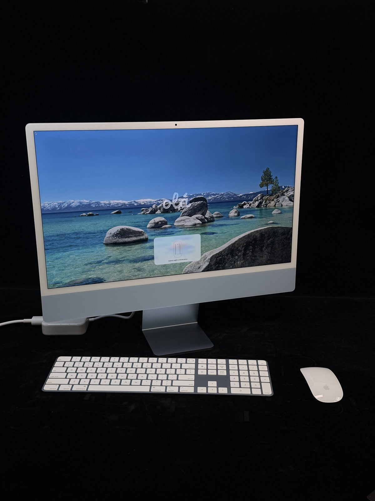 Apple iMac 24" 2021 M1 8-Core 8-Core GPU 16GB RAM 1TB SSD Blue Boxed Touch