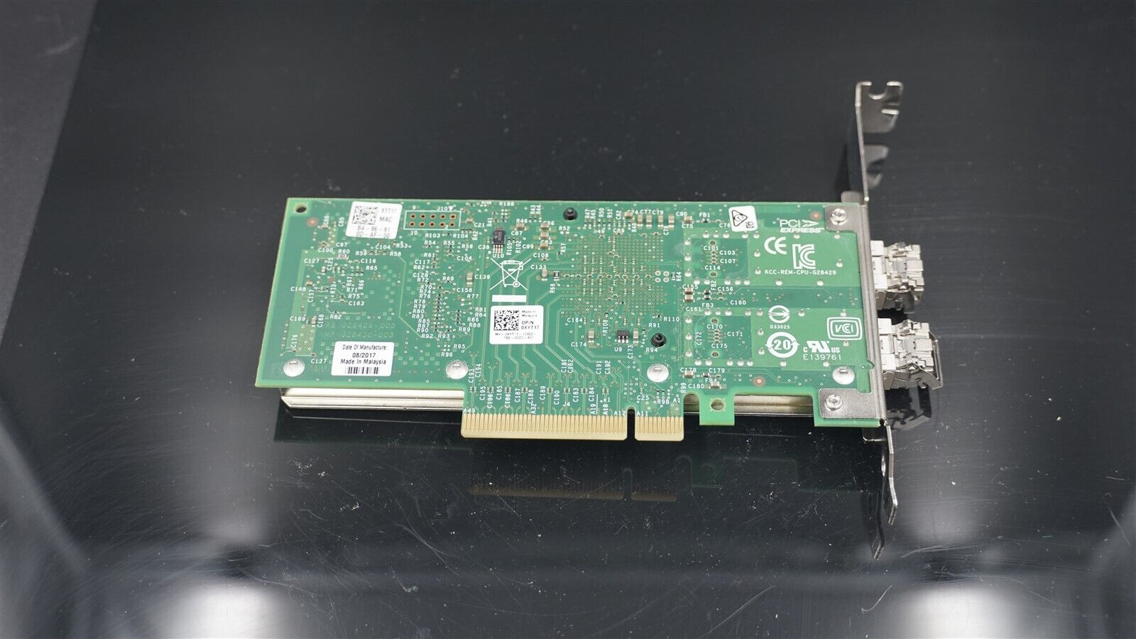 DELL XYT17 0XYT17 X520-DA2 2-PORT 10GB NETWORK ADAPTER HIGH PROFILE