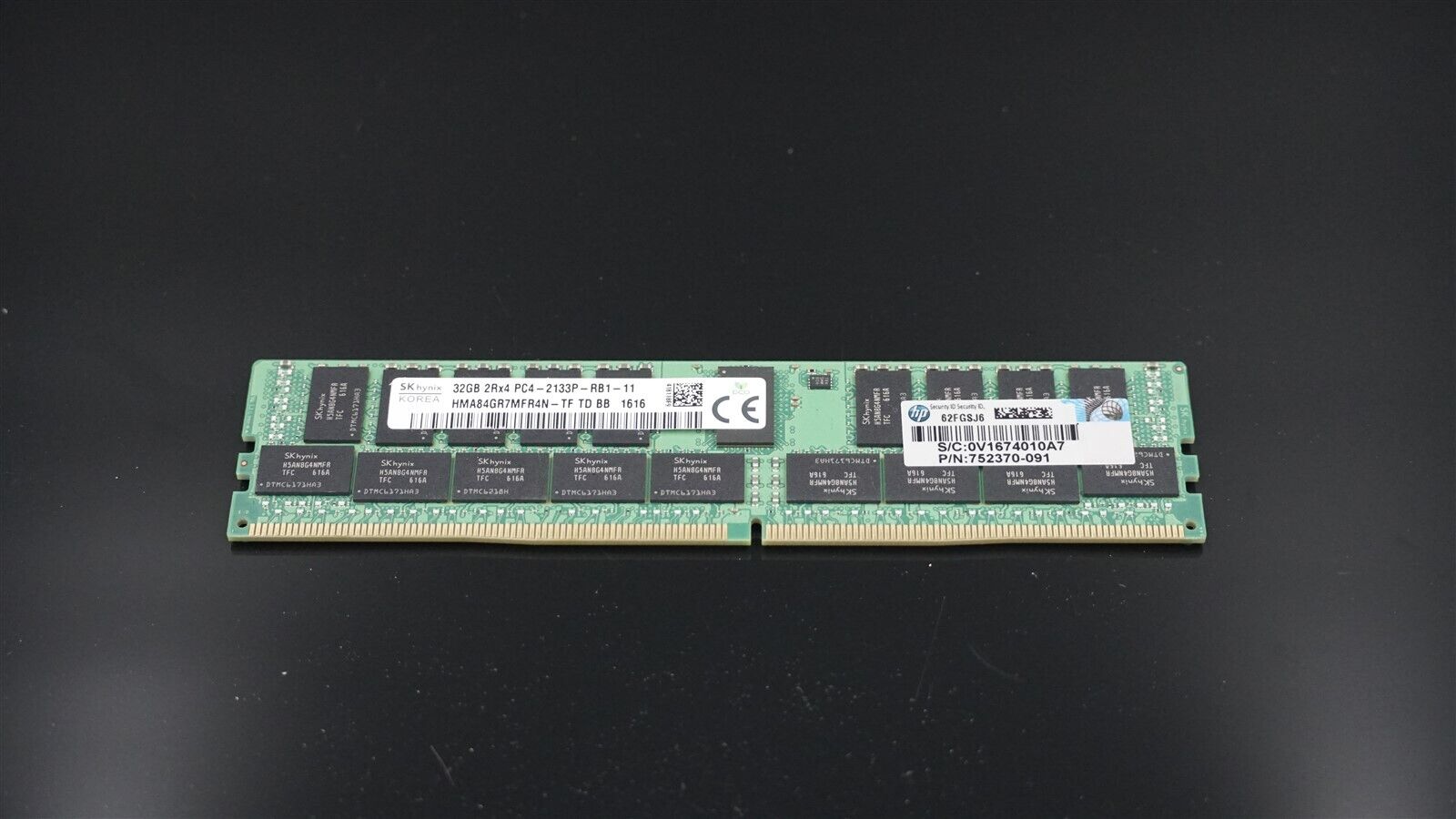 HMA84GR7MFR4N-TF HYNIX 32GB (1X32GB) 2RX4 PC4-2133P DDR4 Server Memory