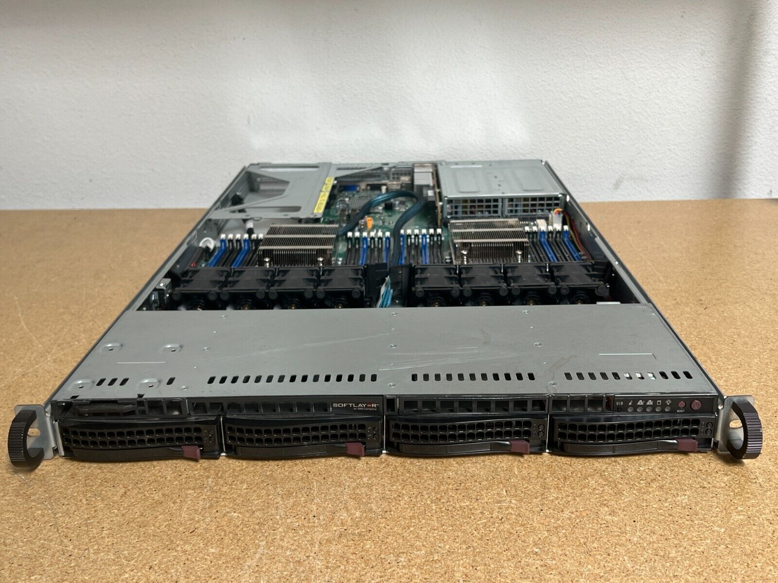 6018U-TR4T SUPERMICRO 1U X10DRU-I+ 4LFF 2x 14 CORE E5-2690v4 2.6GHz S3008L ADD R