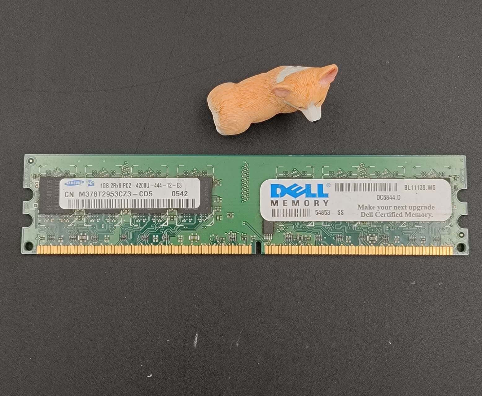 M378T2953CZ3-CD5 SAMSUNG 1GB 2Rx8 PC2-4200U DDR2 SDRAM DESKTOP MEMORY DC6844.D