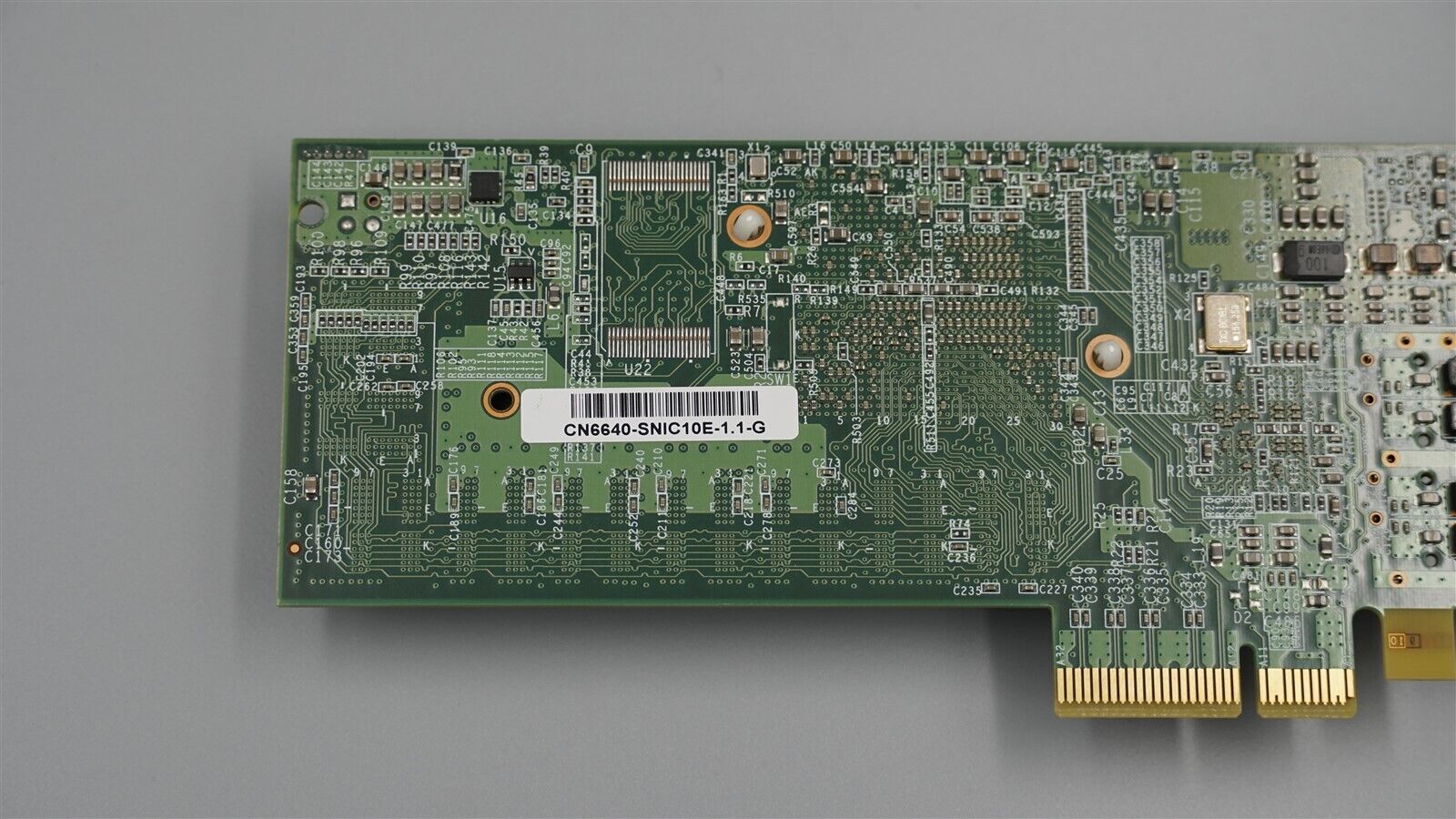 CAVIUM CN6640-SNIC10E-1.1G 10GB DUAL PORT FC NETWORK CARD W/ FULL SIZE BRACKET
