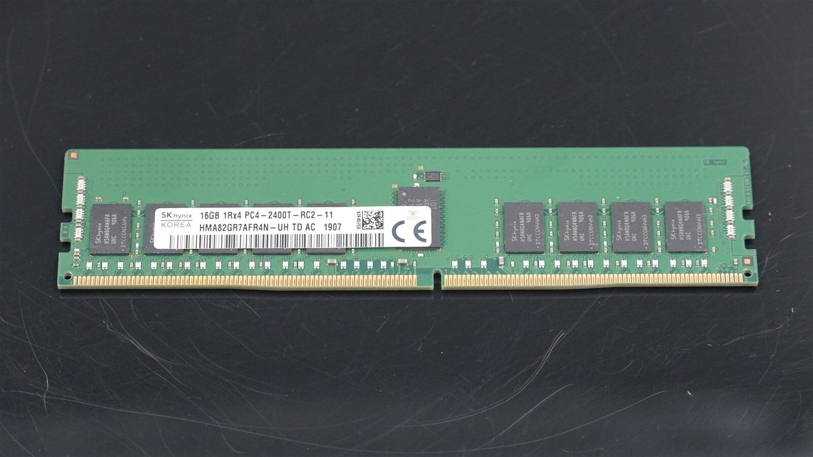 HMA82GR7AFR4N-UH HYNIX 16GB 1Rx4 PC4-19200 DDR4-2400T ECC SERVER MEMORY