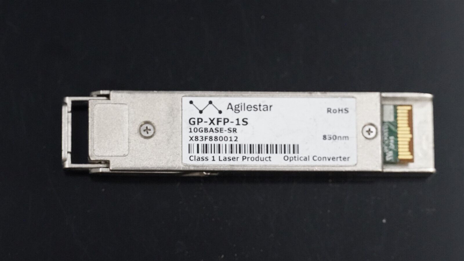 AGILESTAR GP-XFP-1S 10GBASE-SR XFP 850NM OPTICAL TRANSCEIVER MODULE