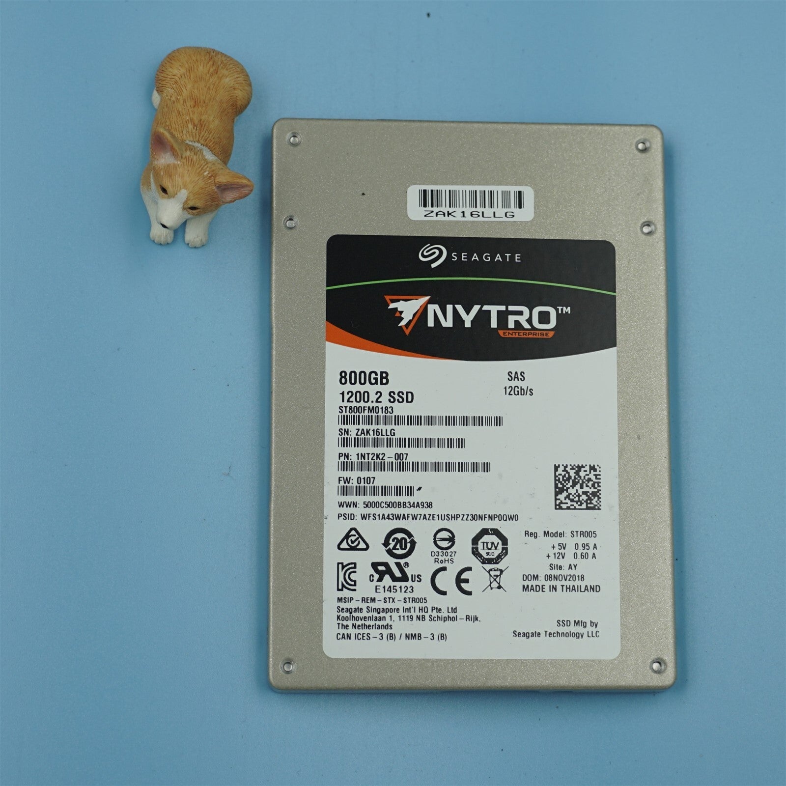 ST800FM0183 SEAGATE NYTRO 800GB 2.5 SAS 12Gbps 1200.2 SSD 1NT2K2-007