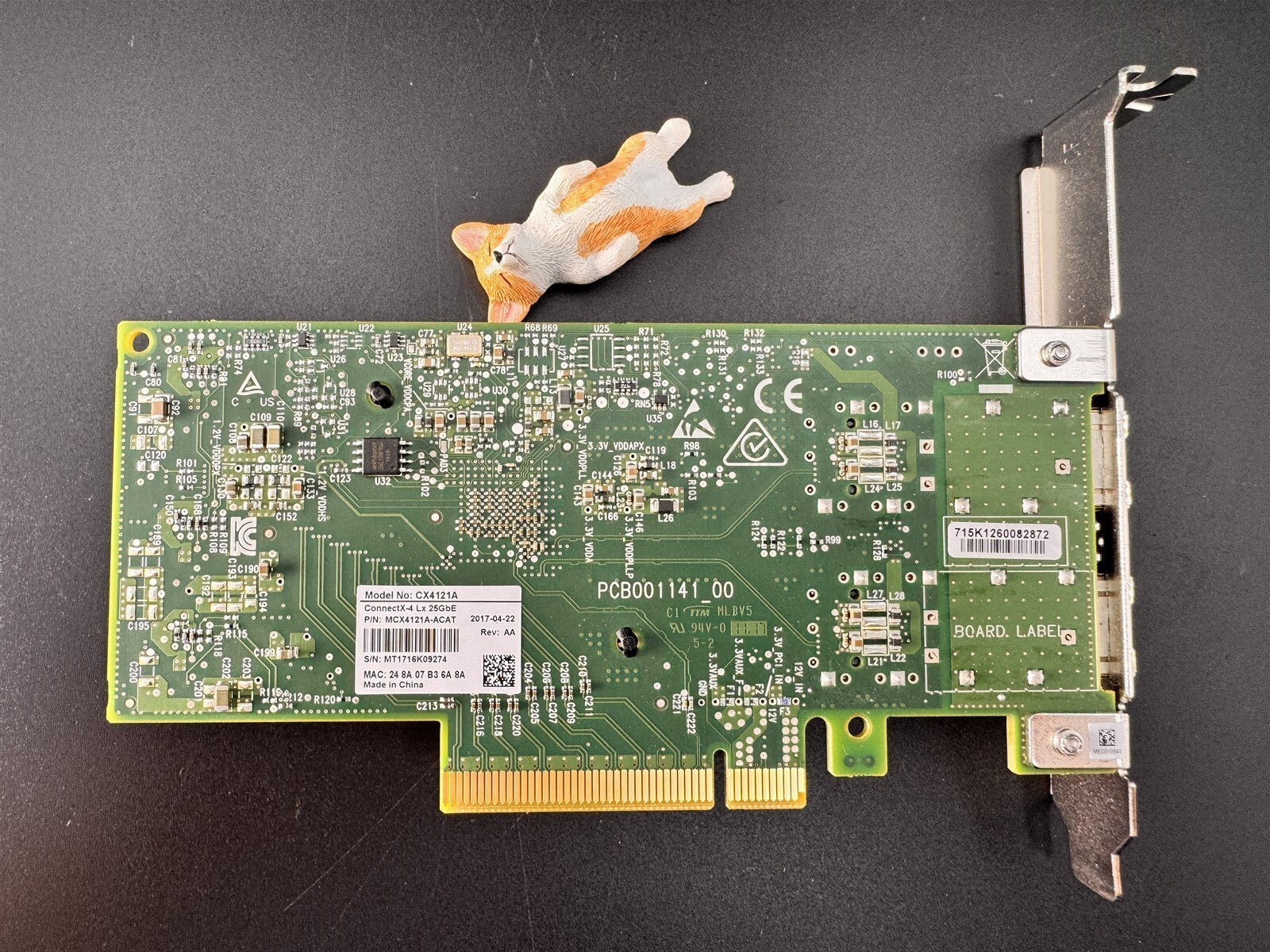 CX4121A MELLANOX 25GB CONNECTX-4 DUAL PORTS SFP28 MCX4121A-ACAT