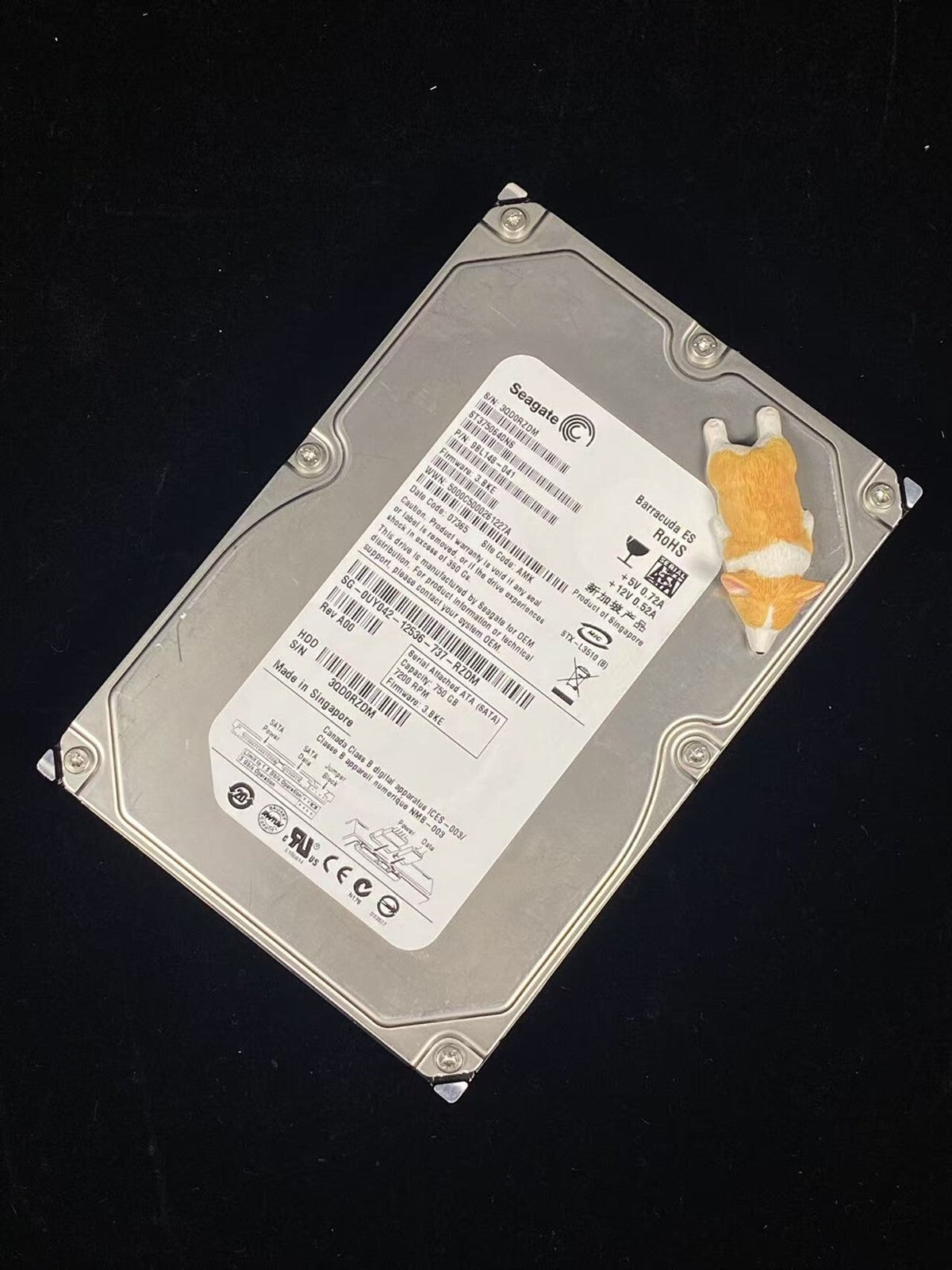 ST3750640NS SEAGATE BARRACUDA 750GB 7.2K 6G SATA 3.5" LFF HDD