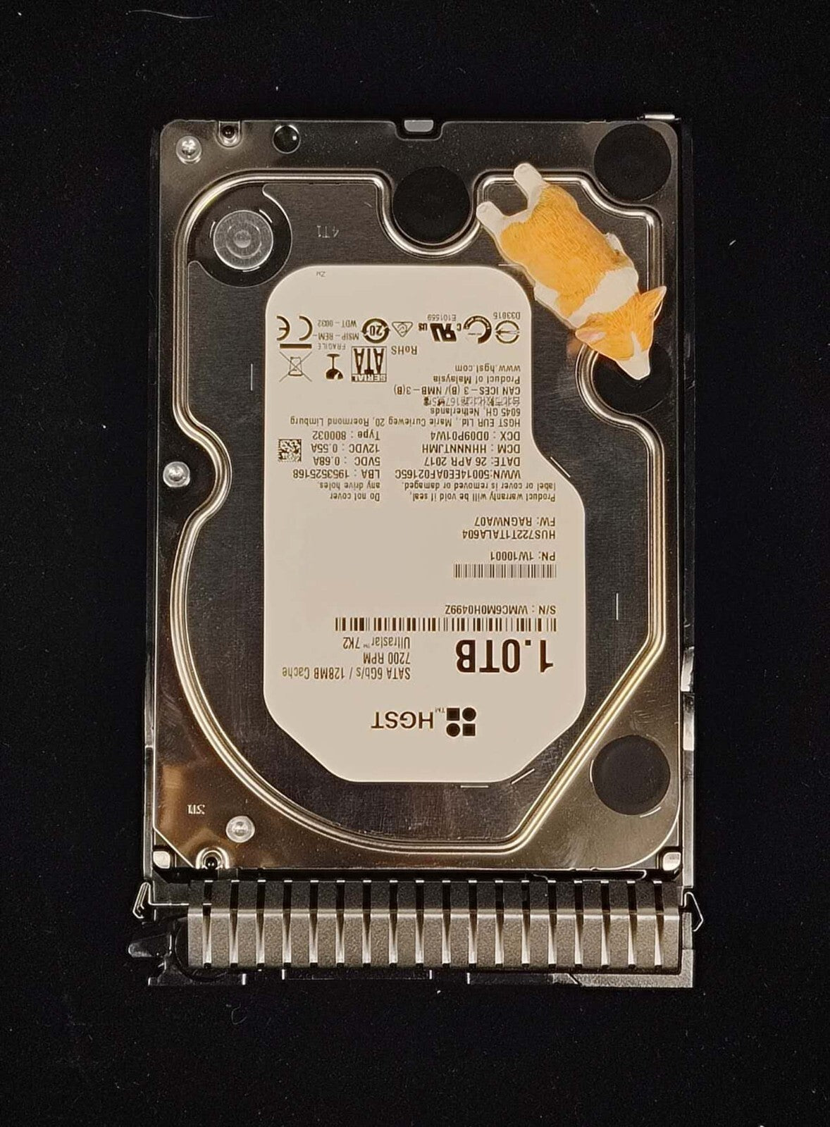 HUS722T1TALA604 HGST/WD ULTRASTAR 1TB 7.2K SATA 6G 3.5" HDD FOR HP BL460C G8 G9 