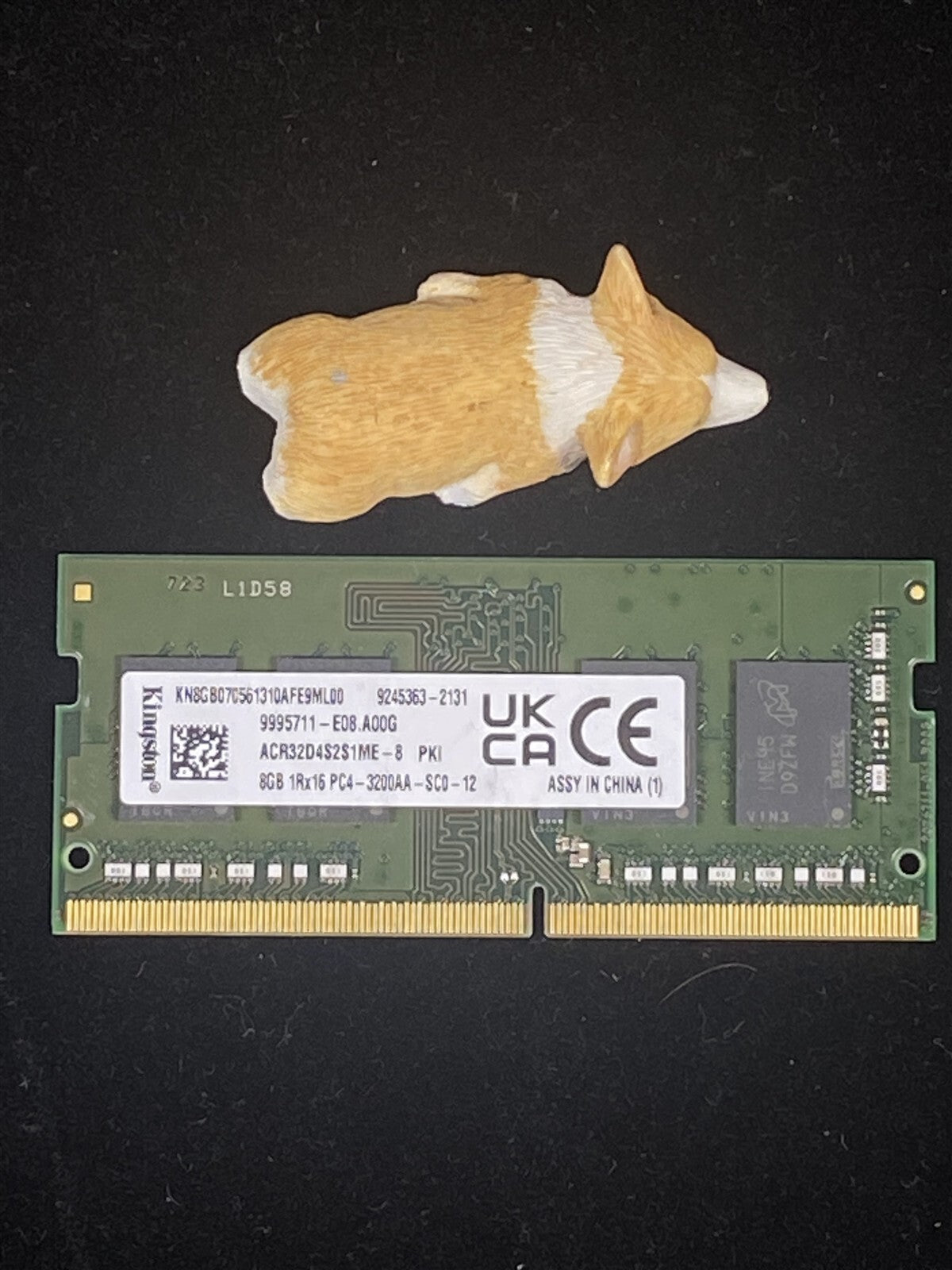 ACR32D4S2S1ME-8 ACER 8GB (1x8GB) 1Rx16 KINGSTON PC4-3200AA SODIMM LAPTOP MEMORY