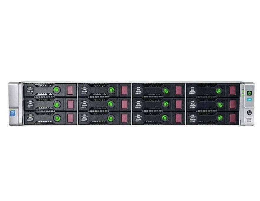 HP ProLiant DL380 Gen9 G9 12LFF 2x 12 CORE E5-2680v3 2.5GHz 128GB RAM 12x TRAY