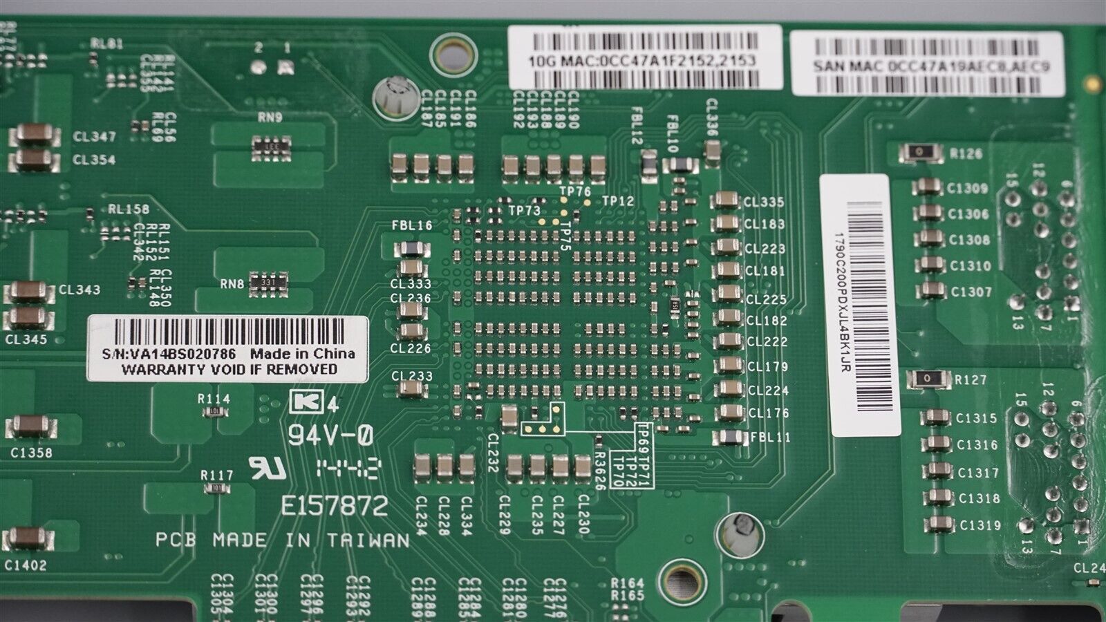 SUPERMICRO AOC-STG-i2T DUAL PORT 10GBASE-T RJ-45 INTEL X540 NIC W/ HIGH PROFLIE