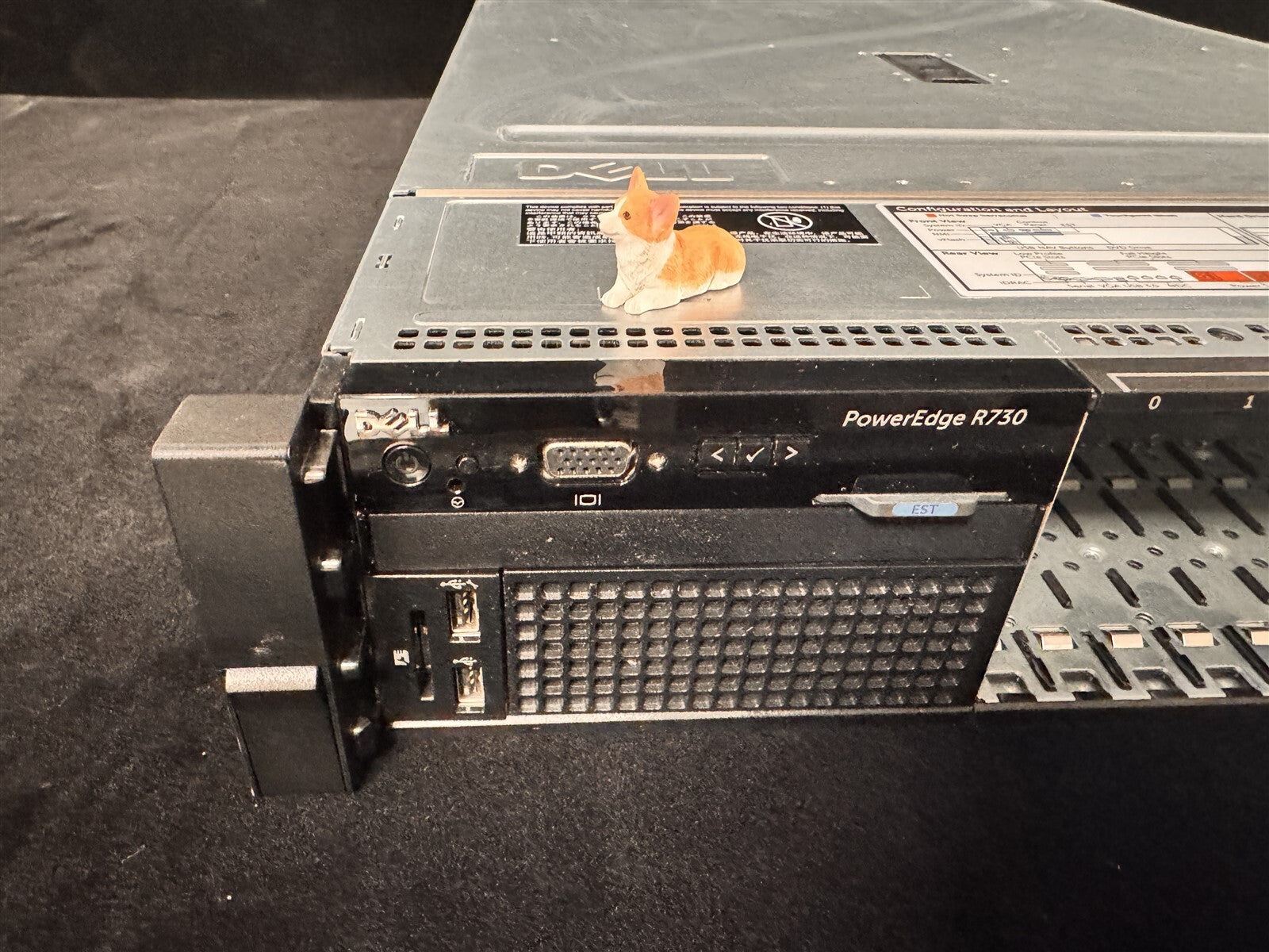 DELL POWEREDGE R730 8SFF 2x 14 CORE E5-2690V4 2.6GHz 128GB RAM 8x 2TB SSD H730